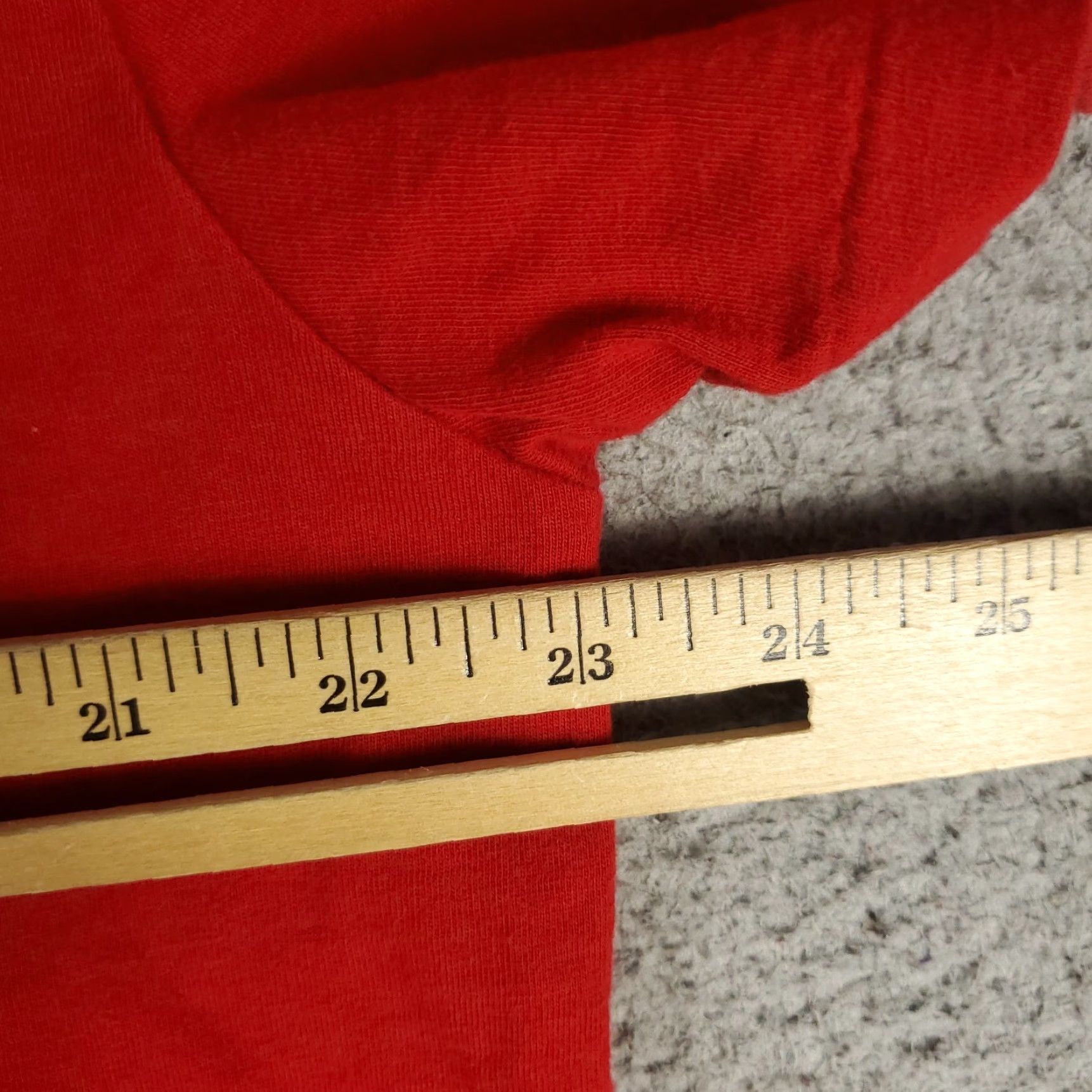 Ralph Lauren Ralph Lauren T Shirt Mens Large Red V-Neck Slim Fit Pony Logo Short Sleeve Adult L Shirt Mens Red Polo Tee Size US L / EU 52-54 / 3 - 6 Thumbnail