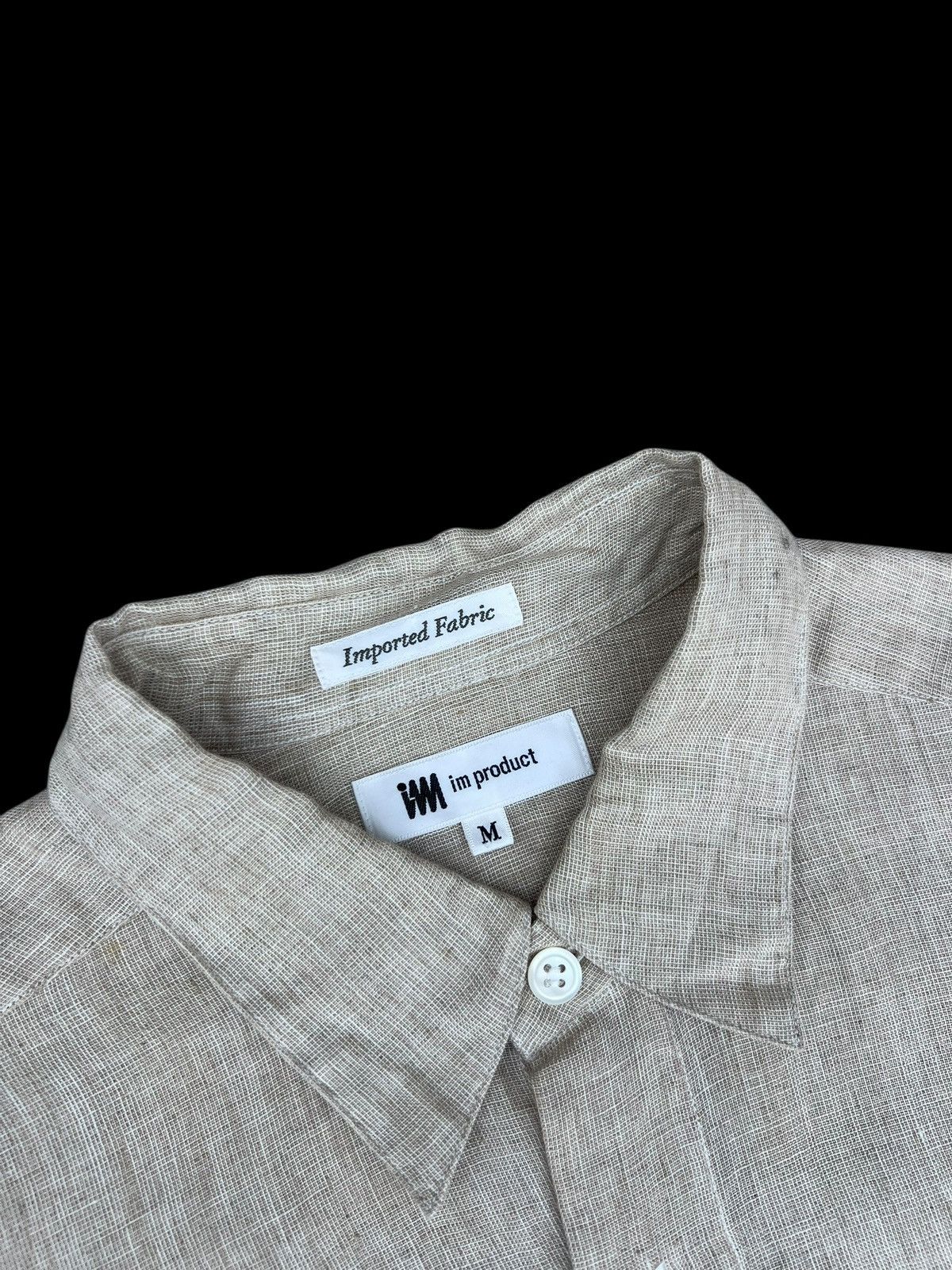 Issey Miyake Archive Issey Miyake im Product 100% Linen Shirt Size US M / EU 48-50 / 2 - 5 Thumbnail