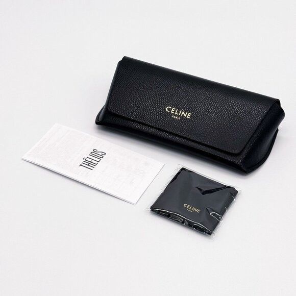 Celine NEW CELINE EYEGLASSES CL50012I 056 HAVANA WOMEN EYEWEAR Size ONE SIZE - 9 Thumbnail
