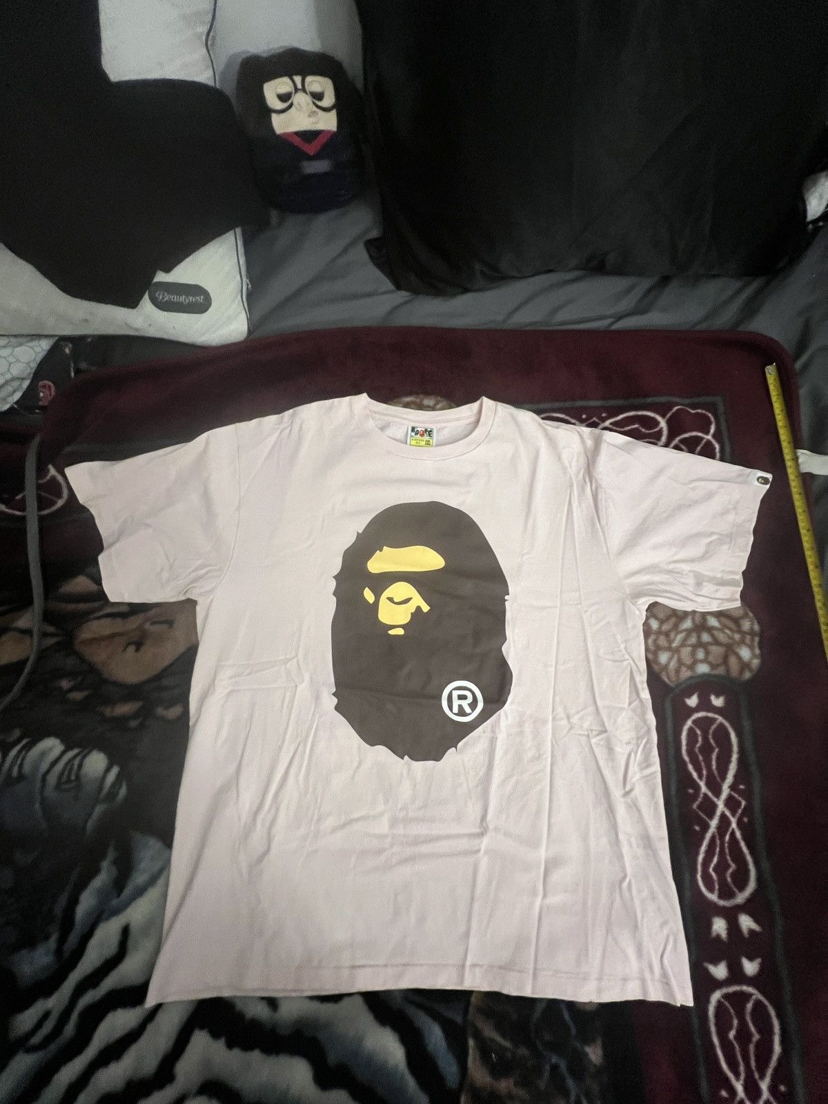 Bape Big Ape Head Tee Size US XXL / EU 58 / 5 - 1 Thumbnail