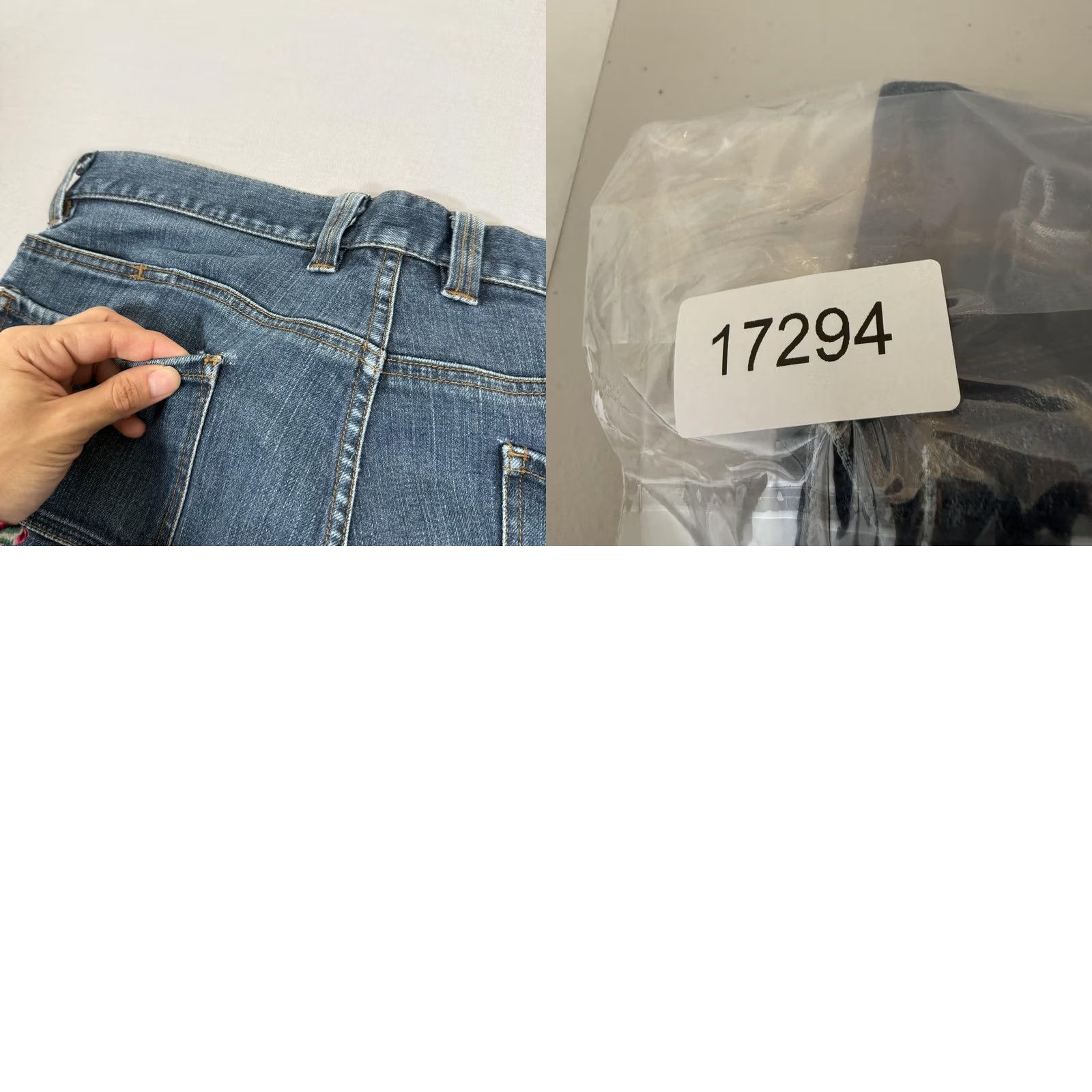 Vintage Triple Aught Design Jeans Mens 34x30 Blue Core Straight Fit Denim Pants Stretch Size US 34 / EU 50 - 11 Thumbnail