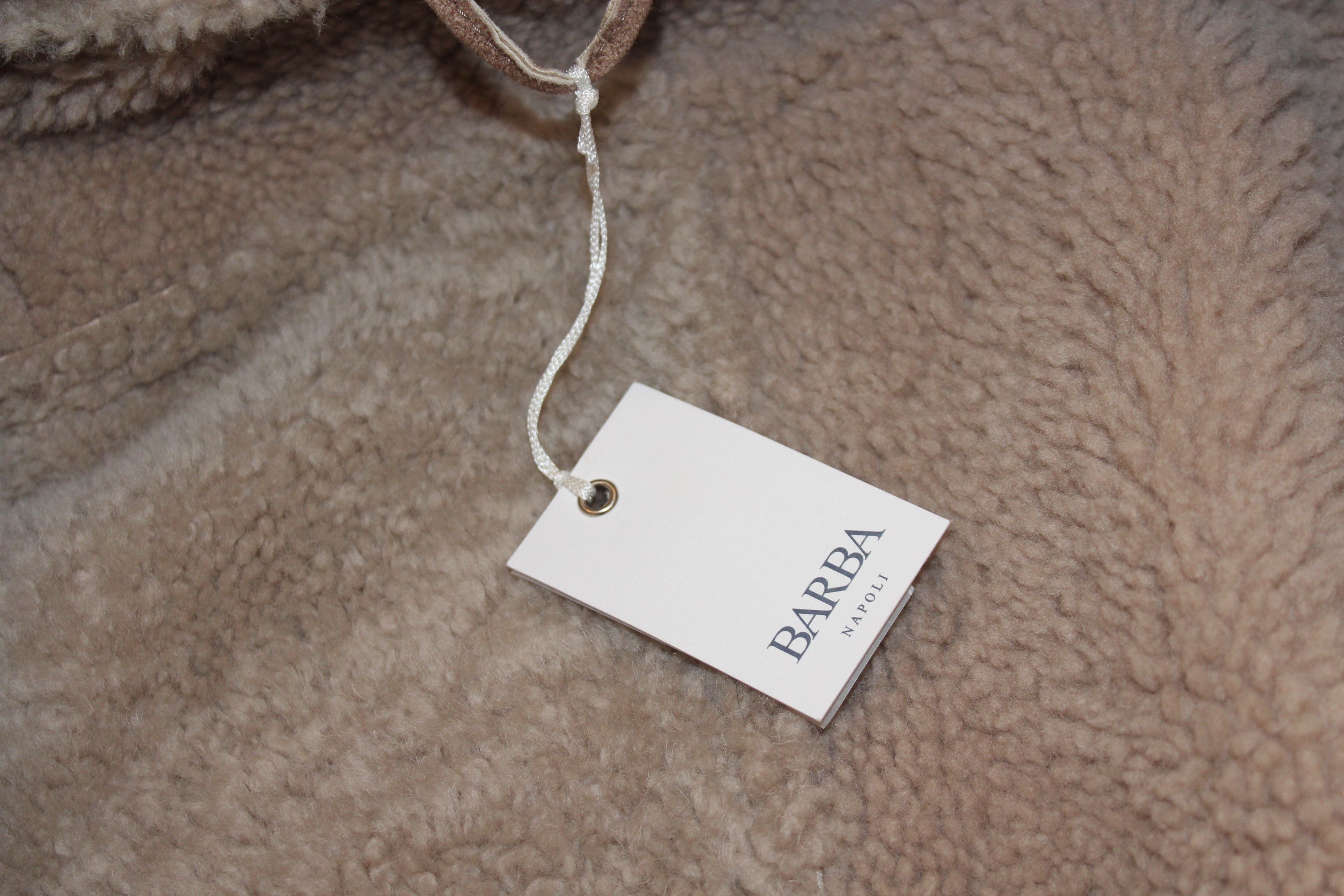 Barba Napoli Barba Napoli Handmade Leather Shearling Jacket Size 46/36 Size US S / EU 44-46 / 1 - 9 Thumbnail