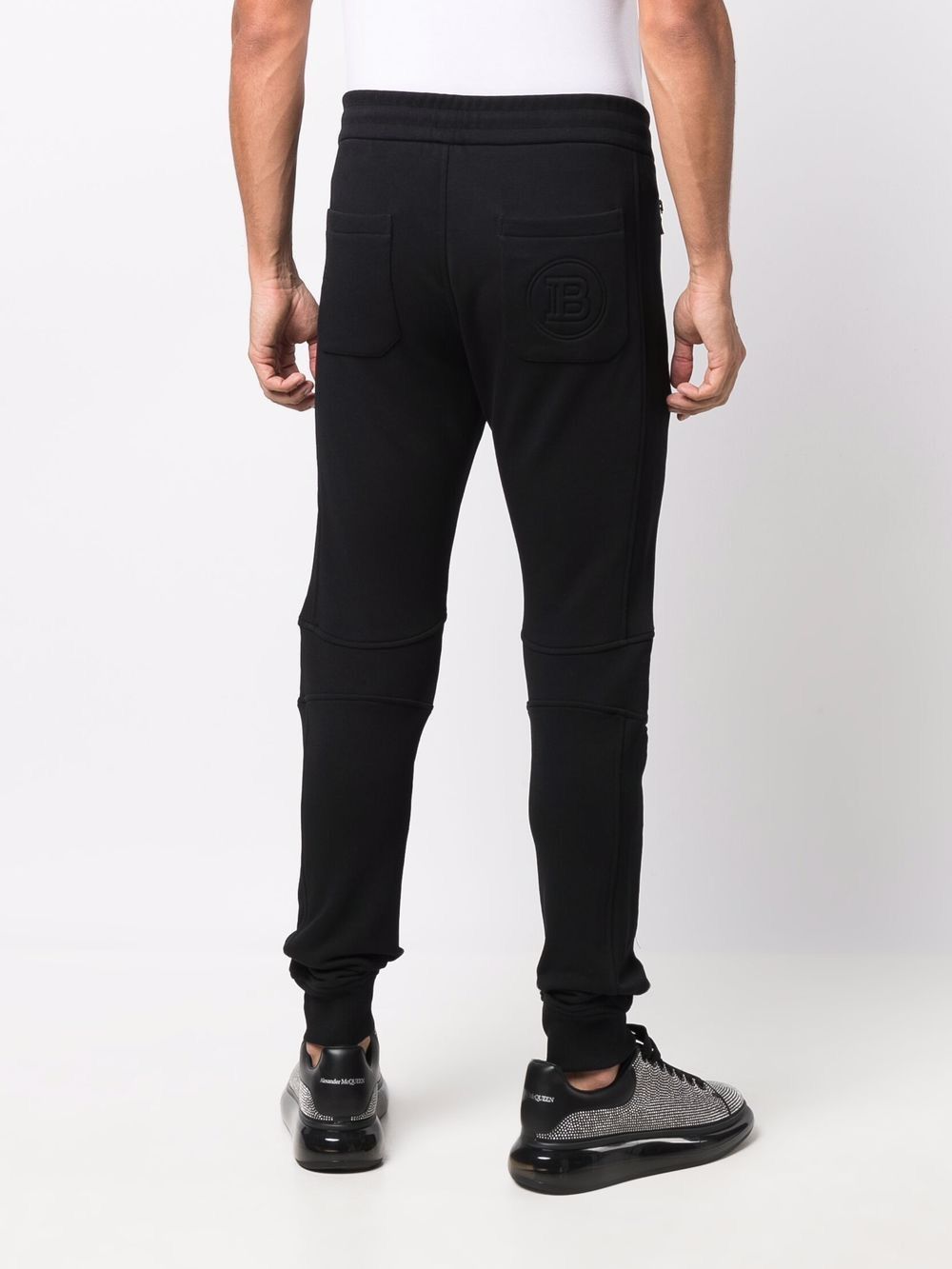 Balmain Balmain Biker Embossed Sweatpants Black Size US 30 / EU 46 - 21 Thumbnail