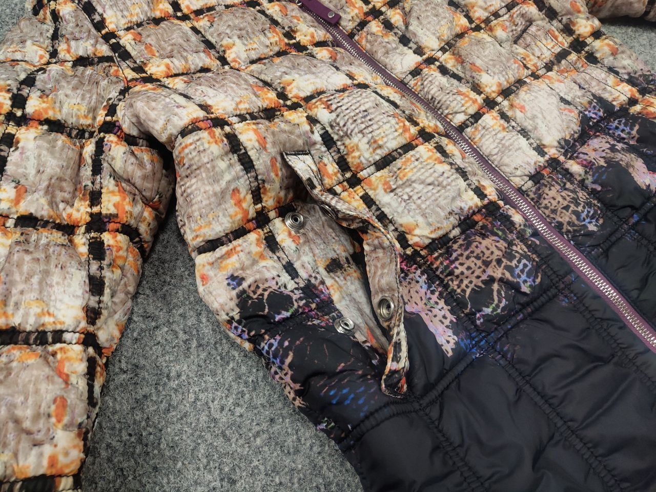 JET SET Jet Set Italy Design Quilted Insulated gradient Down Jacket Size S / US 4 / IT 40 - 9 Thumbnail