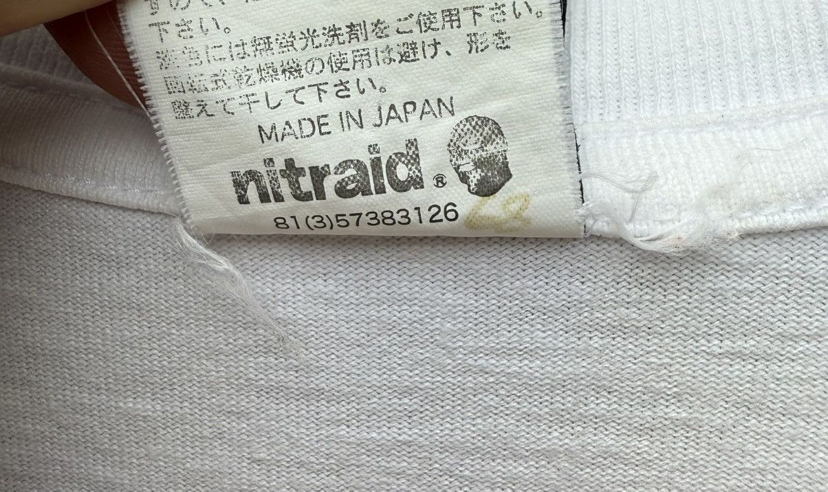 Japanese Brand × Nitraid × Vintage Vintage 90's Nitraid Ski Mask Photo Tee Size US L / EU 52-54 / 3 - 4 Thumbnail