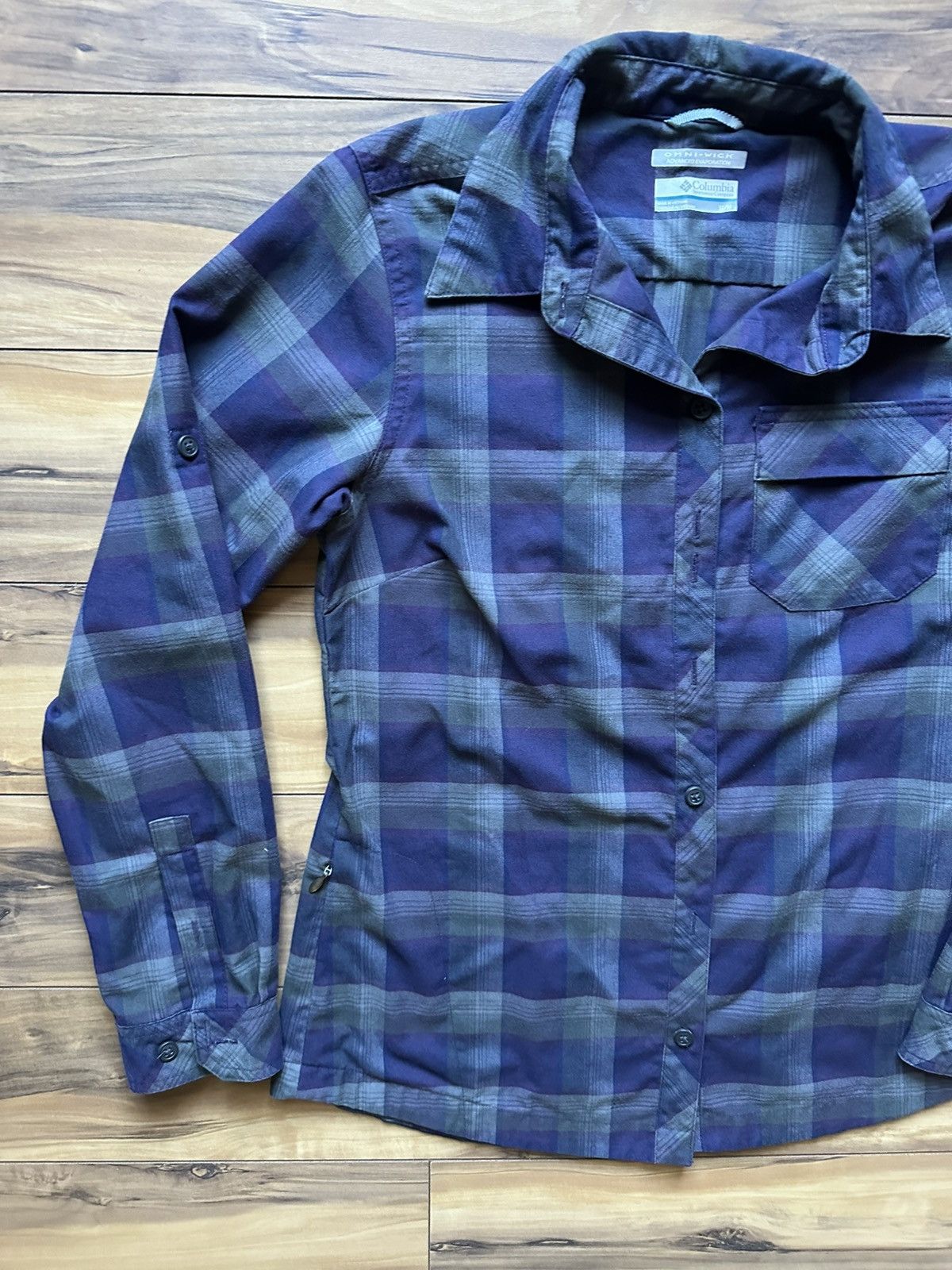 Columbia Men's Columbia purple and grey shirt Size US M / EU 48-50 / 2 - 2 Thumbnail