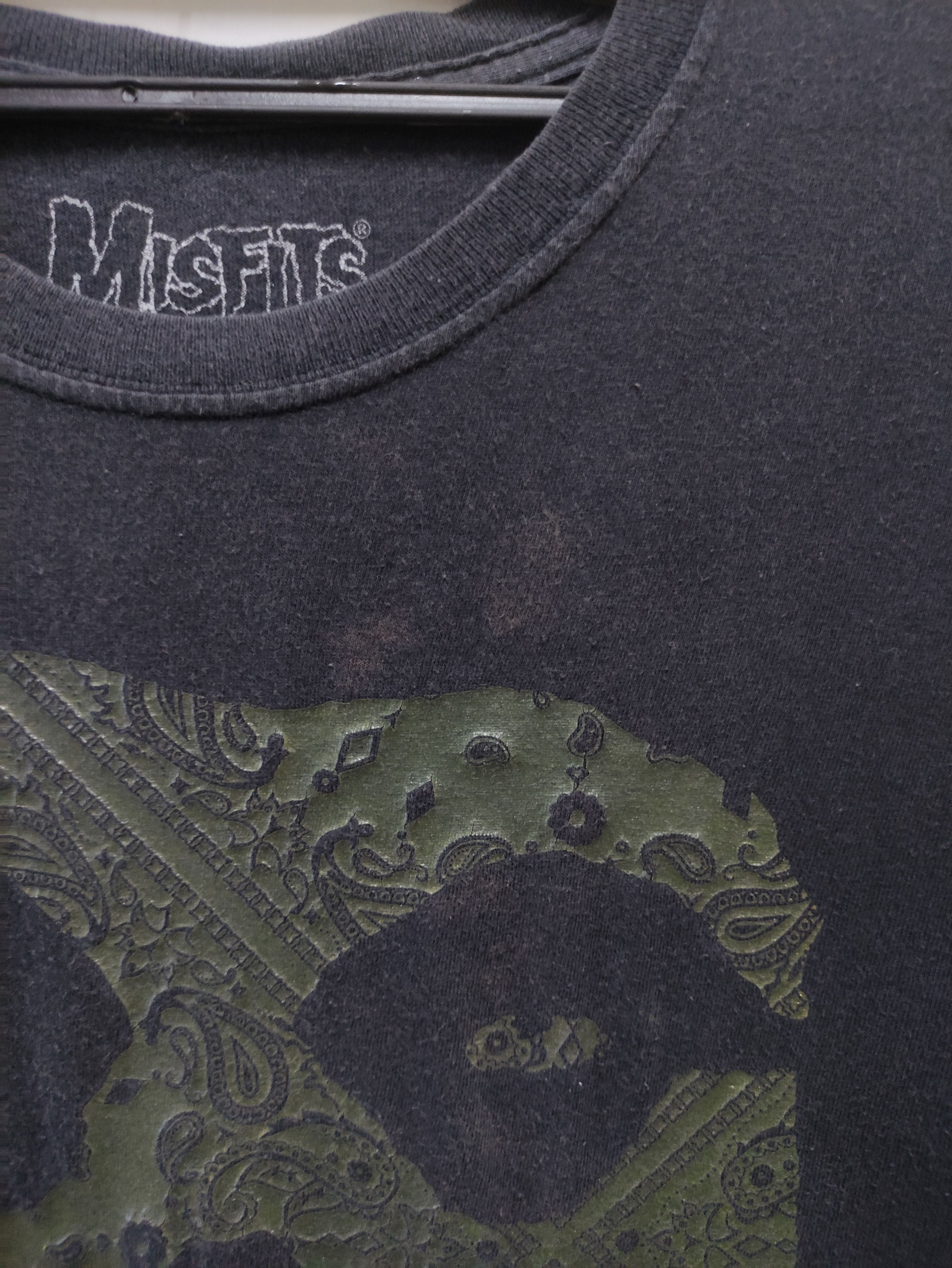 Band Tees Vintage MISFITS classic paisley fiend skull crimson ghost Size US M / EU 48-50 / 2 - 6 Thumbnail