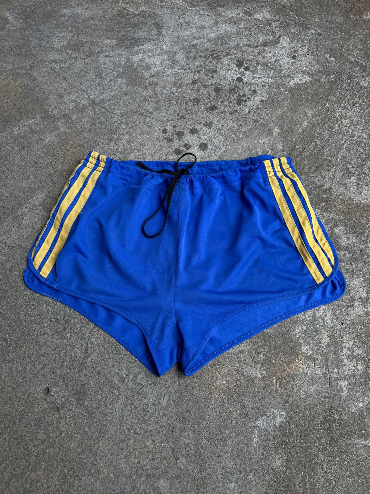 Adidas Vintage Adidas Made In West Germany Soccer Shorts 80s Size US 34 / EU 50 - 1 Thumbnail