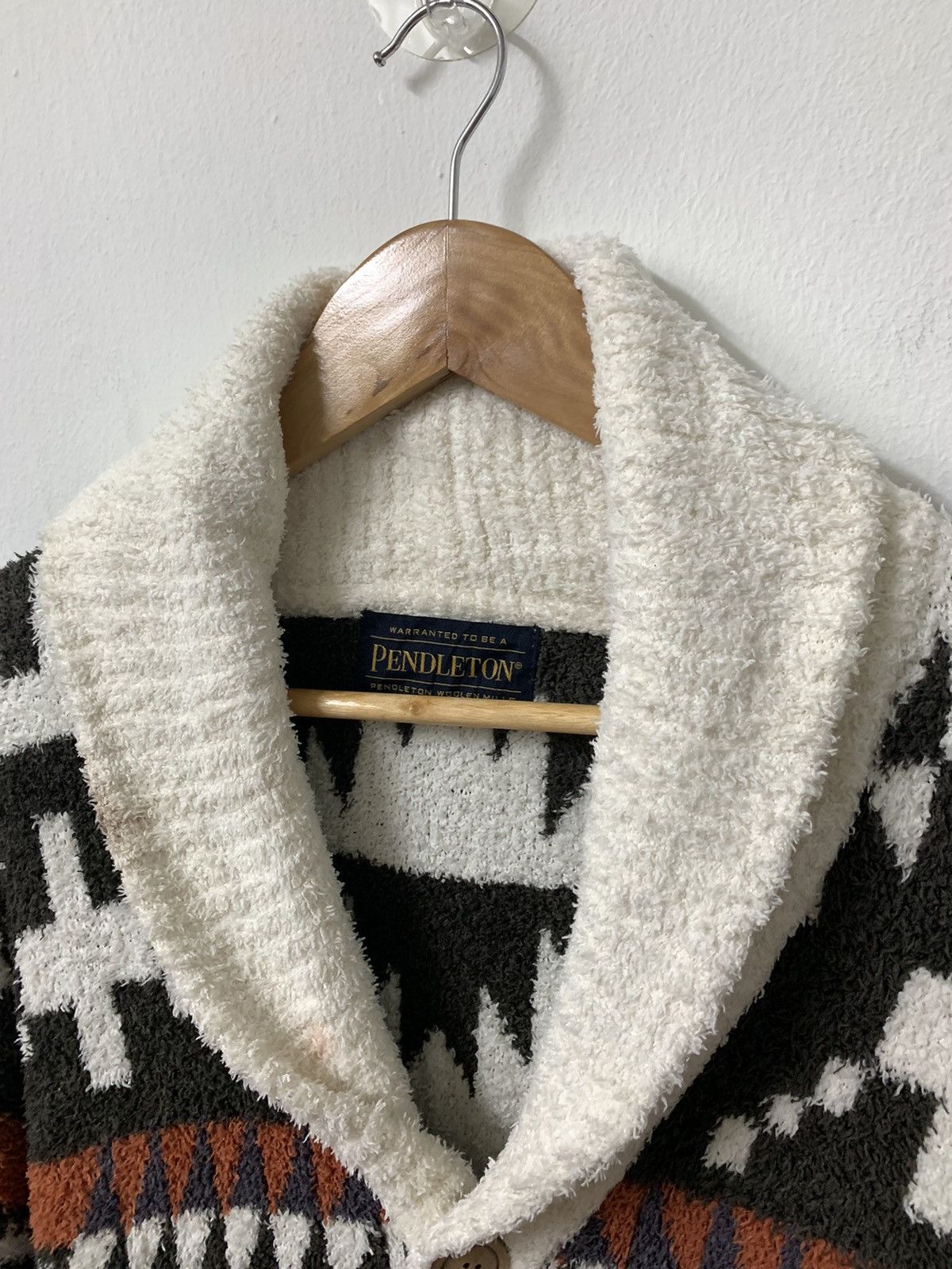 Japanese Brand × Pendleton Pendelton wool cardigan Size US L / EU 52-54 / 3 - 8 Thumbnail