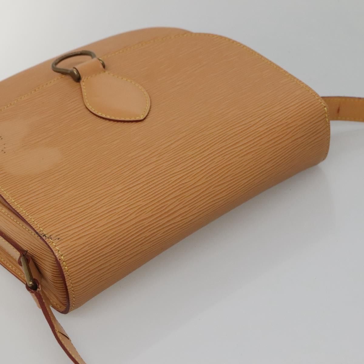 Louis Vuitton LOUIS VUITTON Epi Saint Cloud GM Shoulder Bag Beige M52196 Size ONE SIZE - 6 Thumbnail