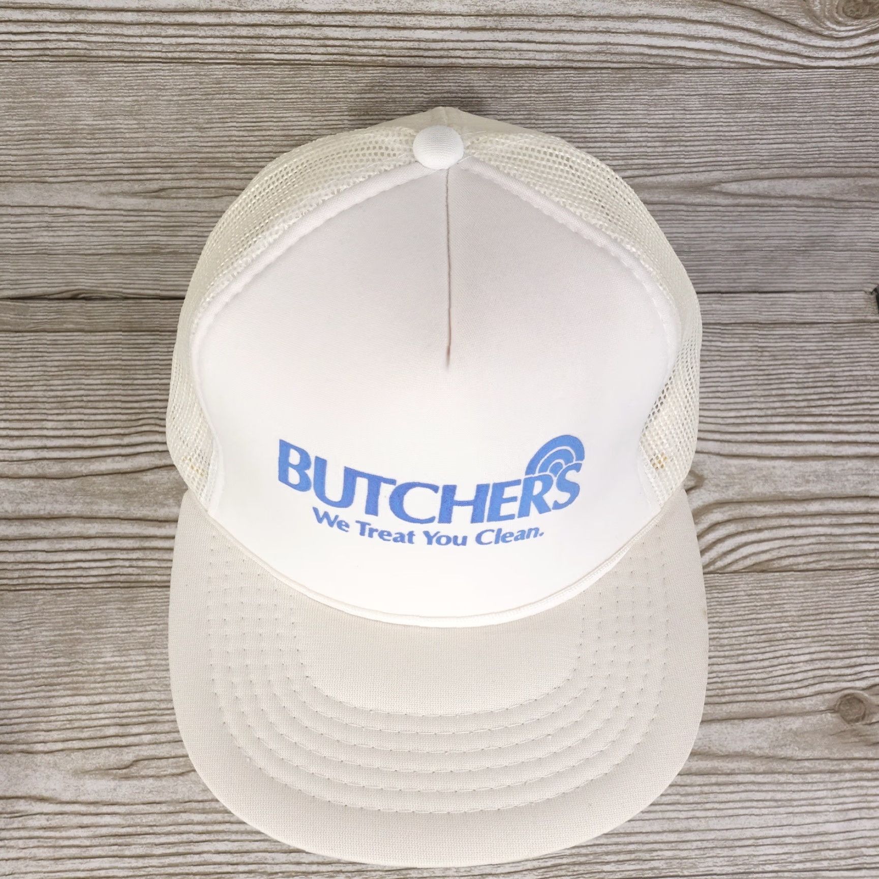 Vintage VINTAGE TWIN CITY FOAM TRUCKER HAT ADJUSTABLE WHITE CASUAL UNISEX Size ONE SIZE - 2 Thumbnail