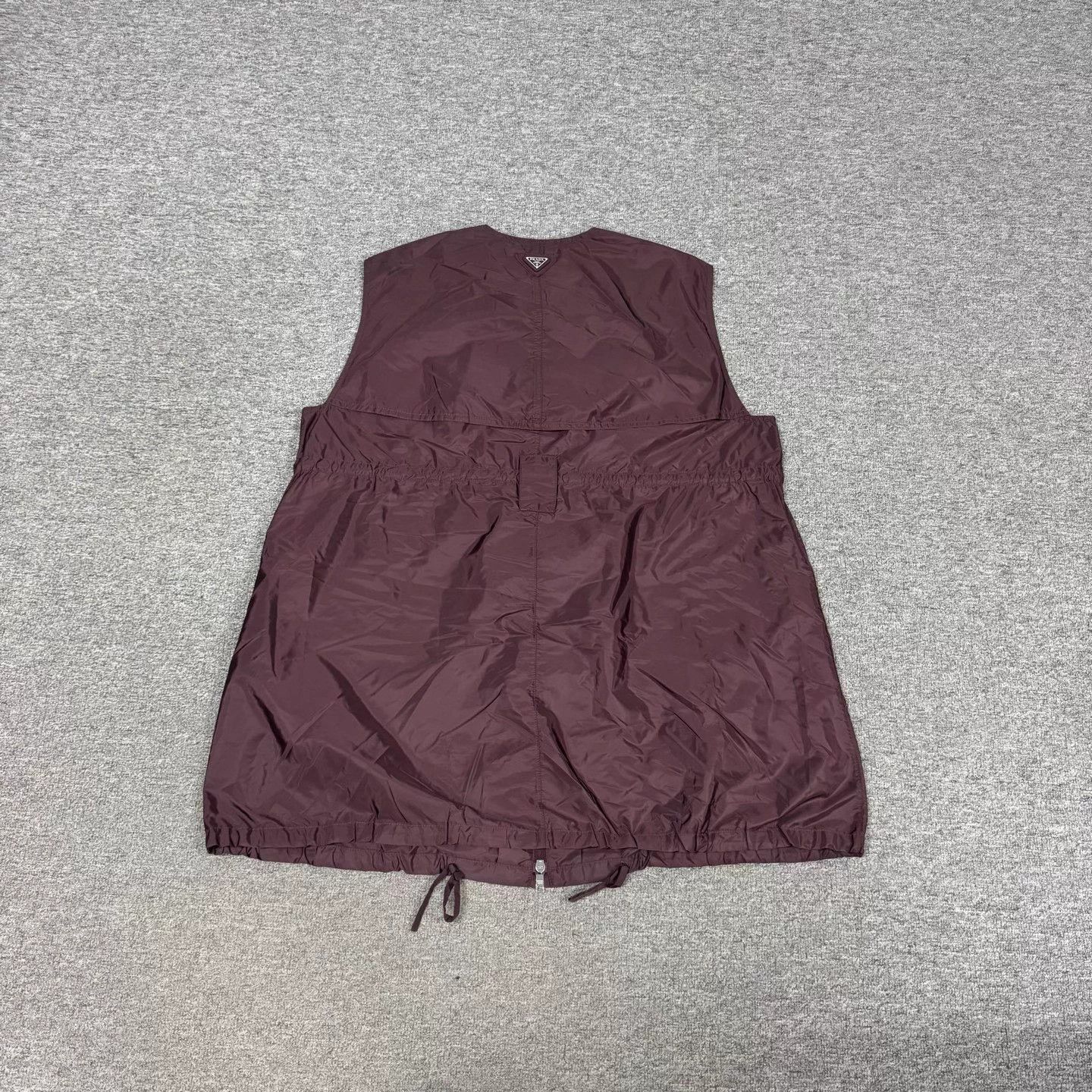 Prada Prada Nylon Sleeveless Back Triangle Logo 38 Mint Size S / US 4 / IT 40 - 2 Thumbnail