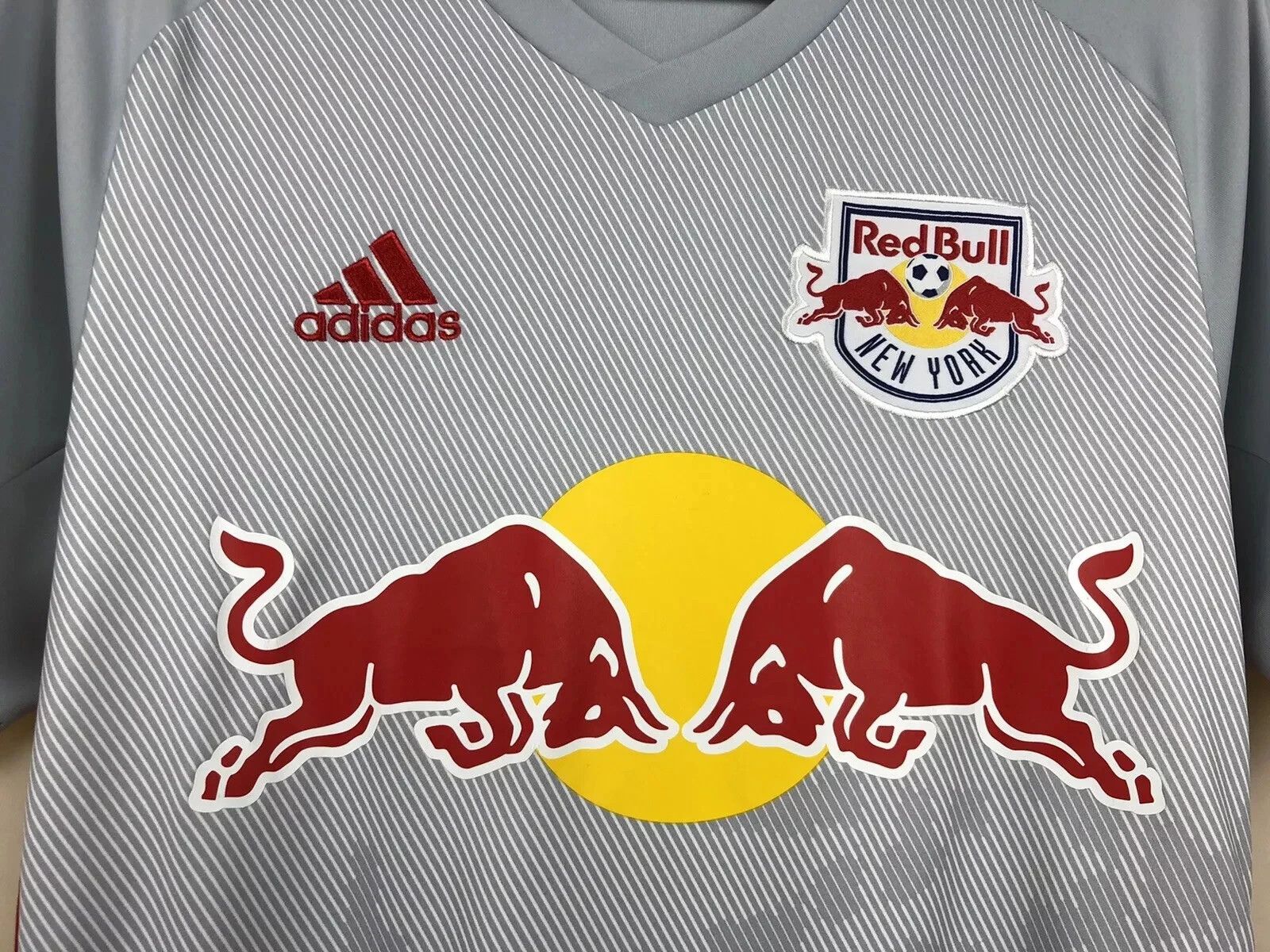 Adidas NEW YORK RED BULL 2019 2020 AWAY JERSEY SOCCER SHIRT Size US S / EU 44-46 / 1 - 5 Thumbnail