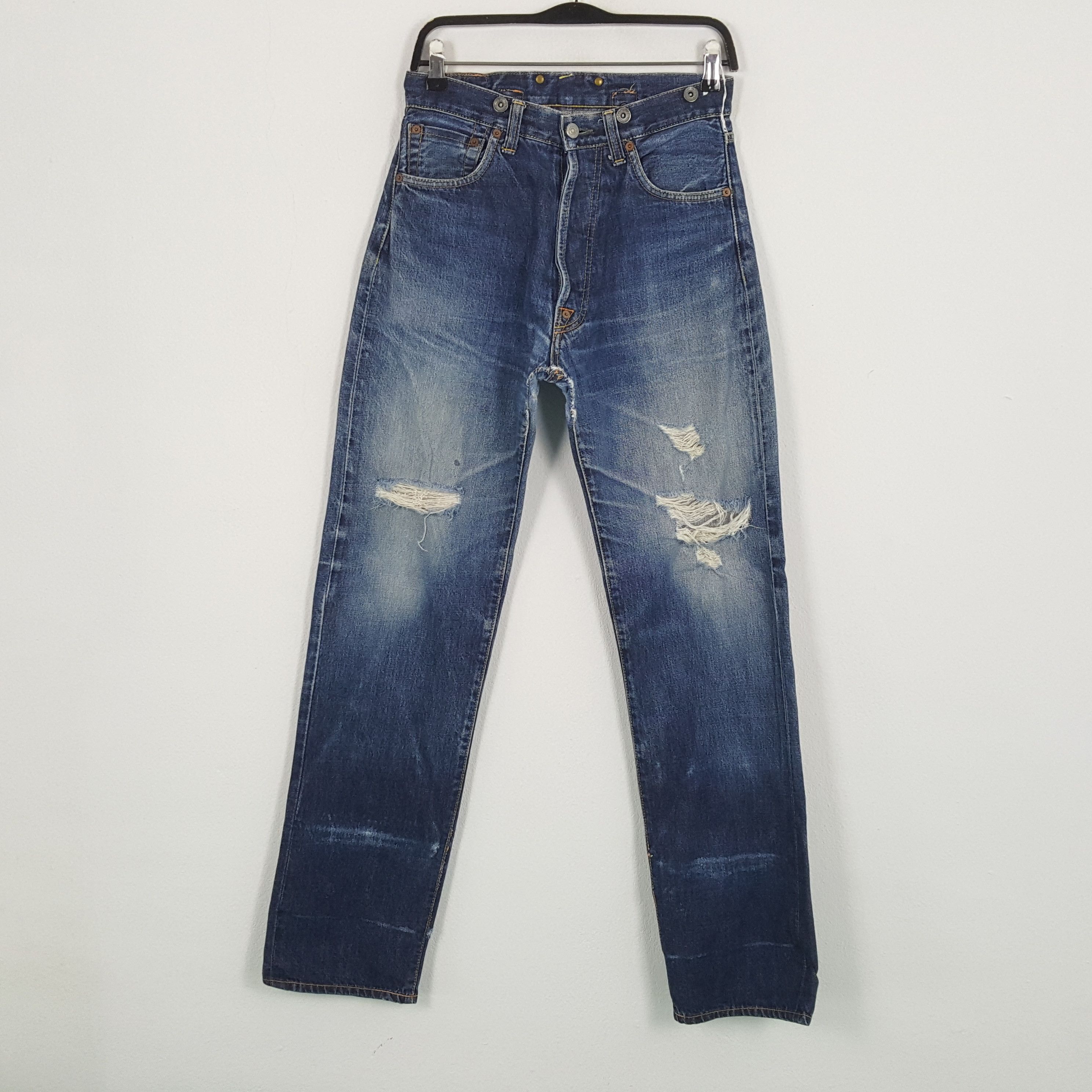 Evisu × Japanese Brand × Vintage EVIS Japanese Brand Streetwear Custom Daicock Jeans Size US 28 / EU 44 - 4 Thumbnail