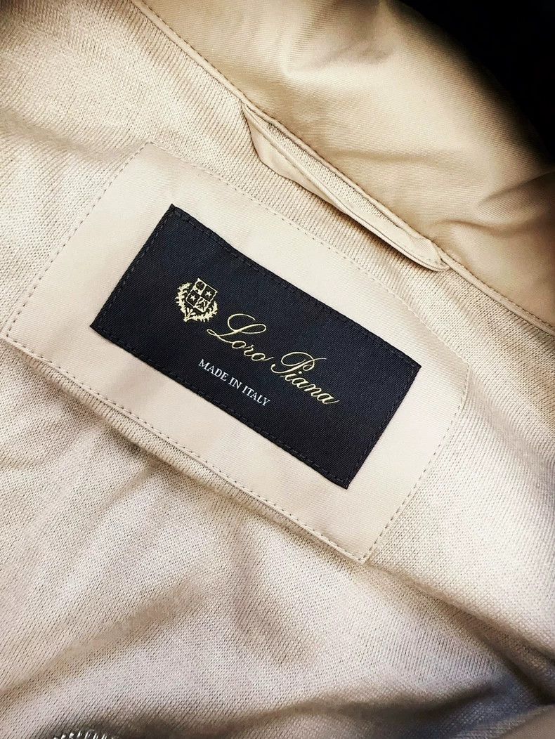 Loro Piana LORO PIANA Classic khaki traveler four pocket jacket for w Size L / US 10 / IT 46 - 2 Thumbnail