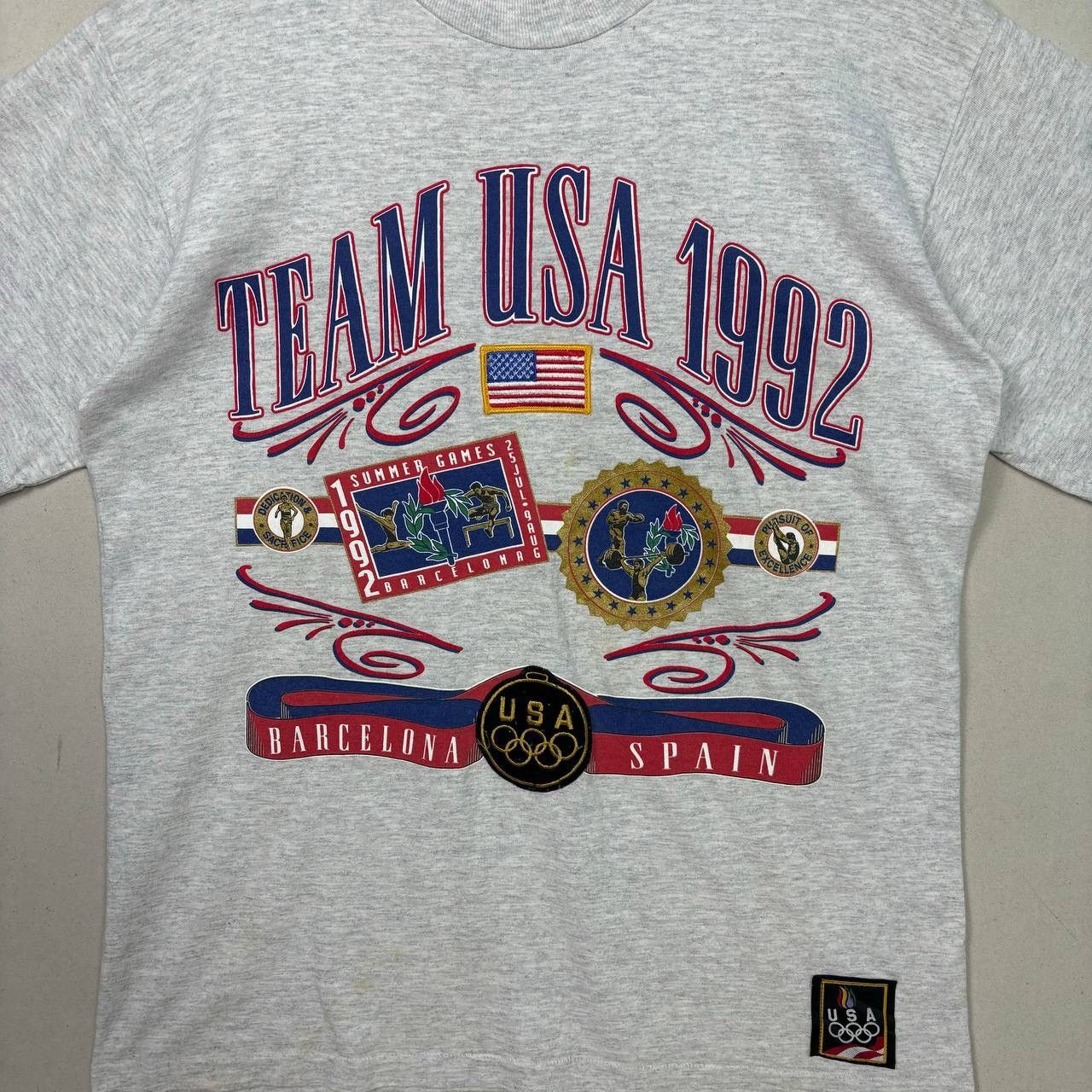 USA Olympics × Vintage 1992 USA Olympic Team T-shirt JC Penny Size US M / EU 48-50 / 2 - 3 Thumbnail
