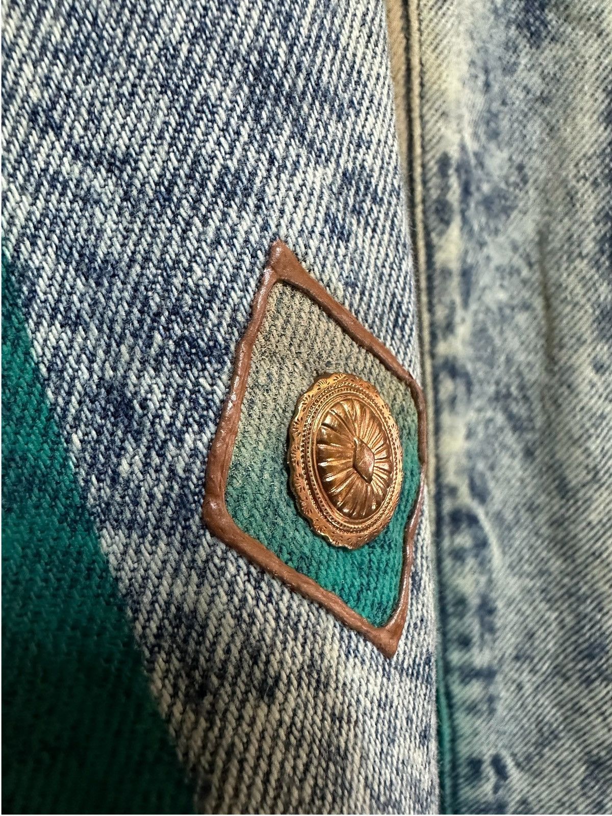Other Vintage sundance denim wear jacket buttonless Size M / US 6-8 / IT 42-44 - 10 Thumbnail