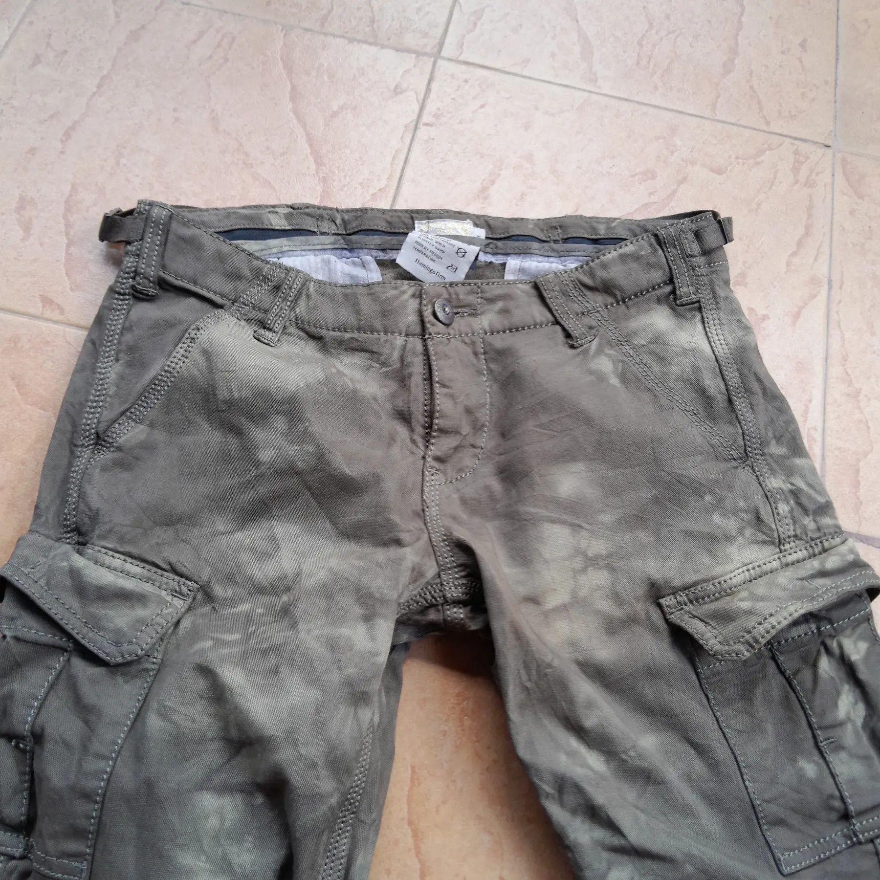 Japanese Brand ❗FINAL DROP❗FLAMINGO FIRM CARGO ACID SYLE Size US 31 - 4 Thumbnail