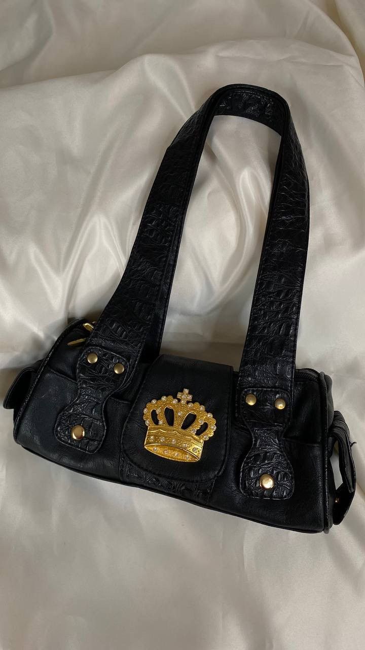 Vintage Vintage Y2K black mini shoulder bag Size ONE SIZE - 2 Thumbnail