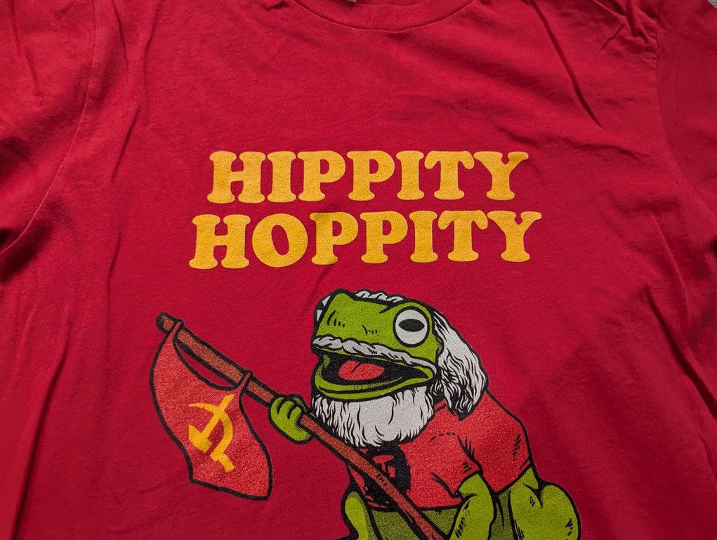 Canvas HIPPITY HOPPITY ABOLISH PRIVATE PROPERTY Marx Frog Size M Size M / US 6-8 / IT 42-44 - 5 Thumbnail