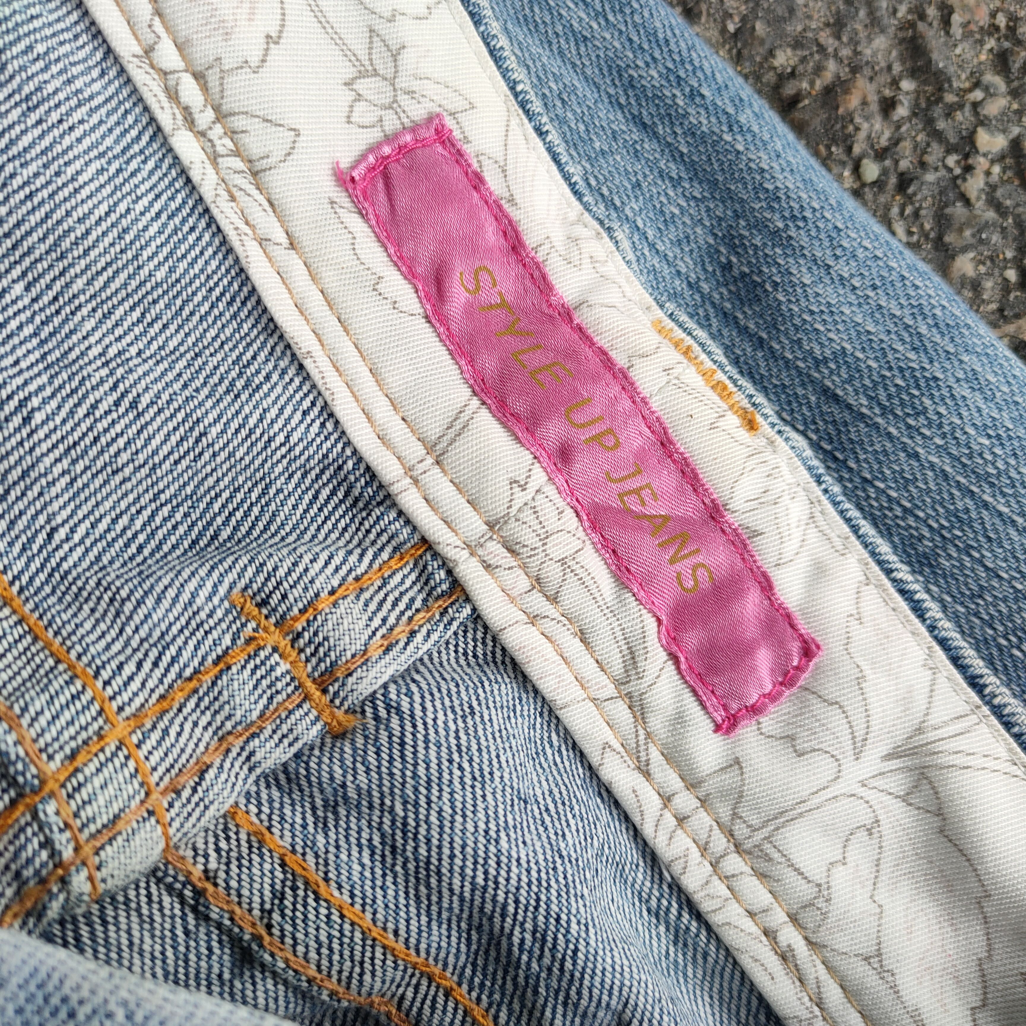Japanese Brand FLARE VINTAGE STYLE UP BOOTCUT FADED JEANS DENIM PANTS Size US 32 / EU 48 - 11 Thumbnail
