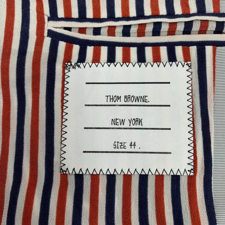 Thom Browne Thom Browne Turn down single-breasted long-sleeved dress j Size 44L - 5 Thumbnail