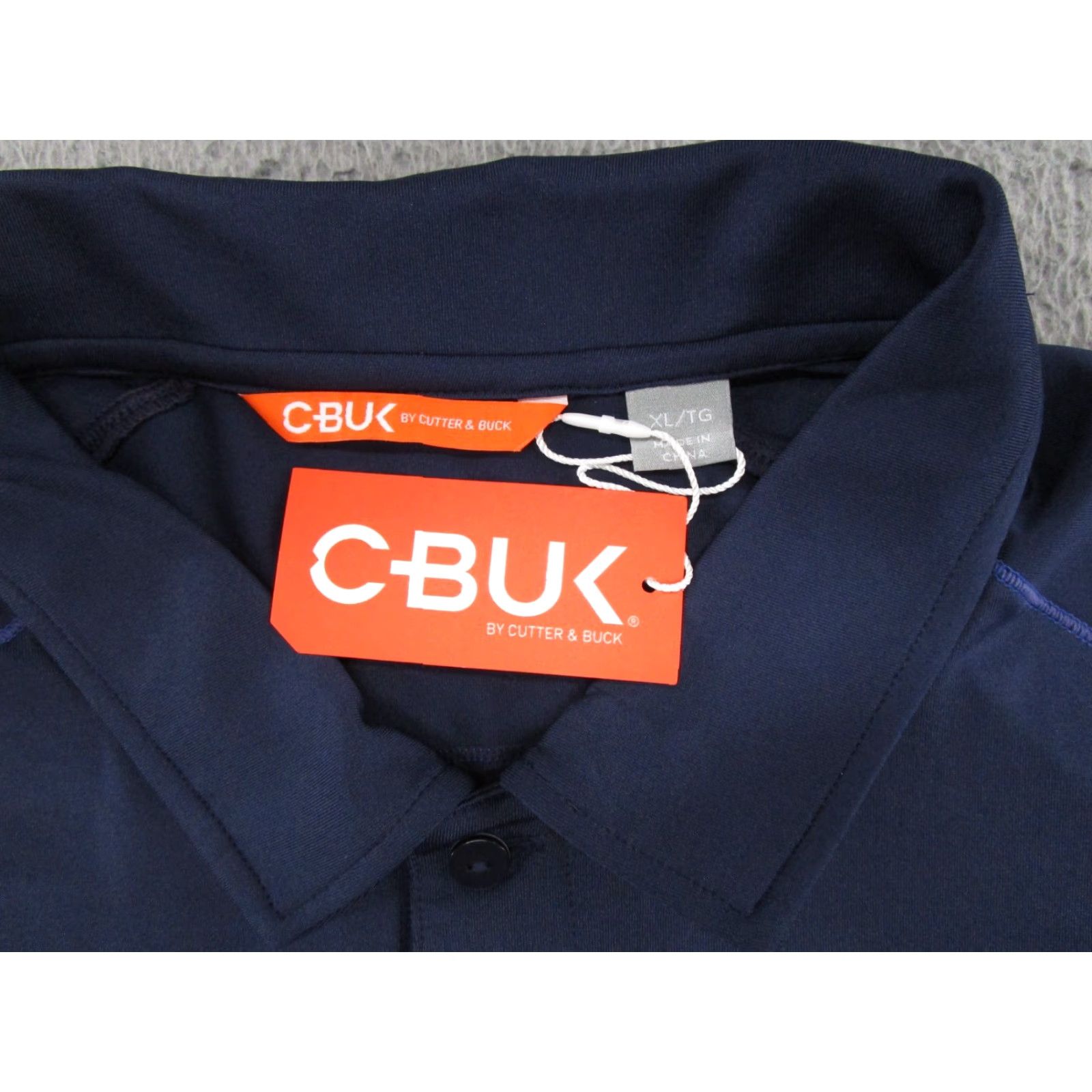 Cutter & Buck Cutter & Buck Polo Shirt Mens XL Blue Logo Bio Pivot Prove N40 N/A Size US XL / EU 56 / 4 - 3 Thumbnail