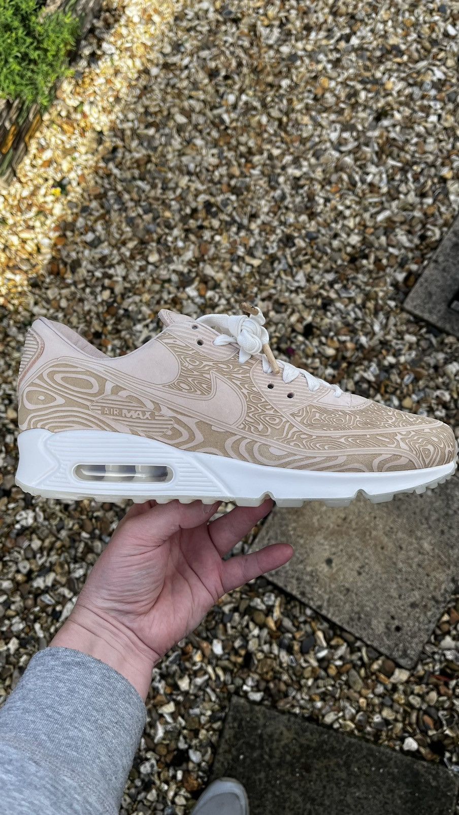 Nike BNIB Nike Air Max 90 QS Laser Wood Grain Size UK 9.5 US 10.5 Size US 10.5 / EU 43-44 - 11 Thumbnail