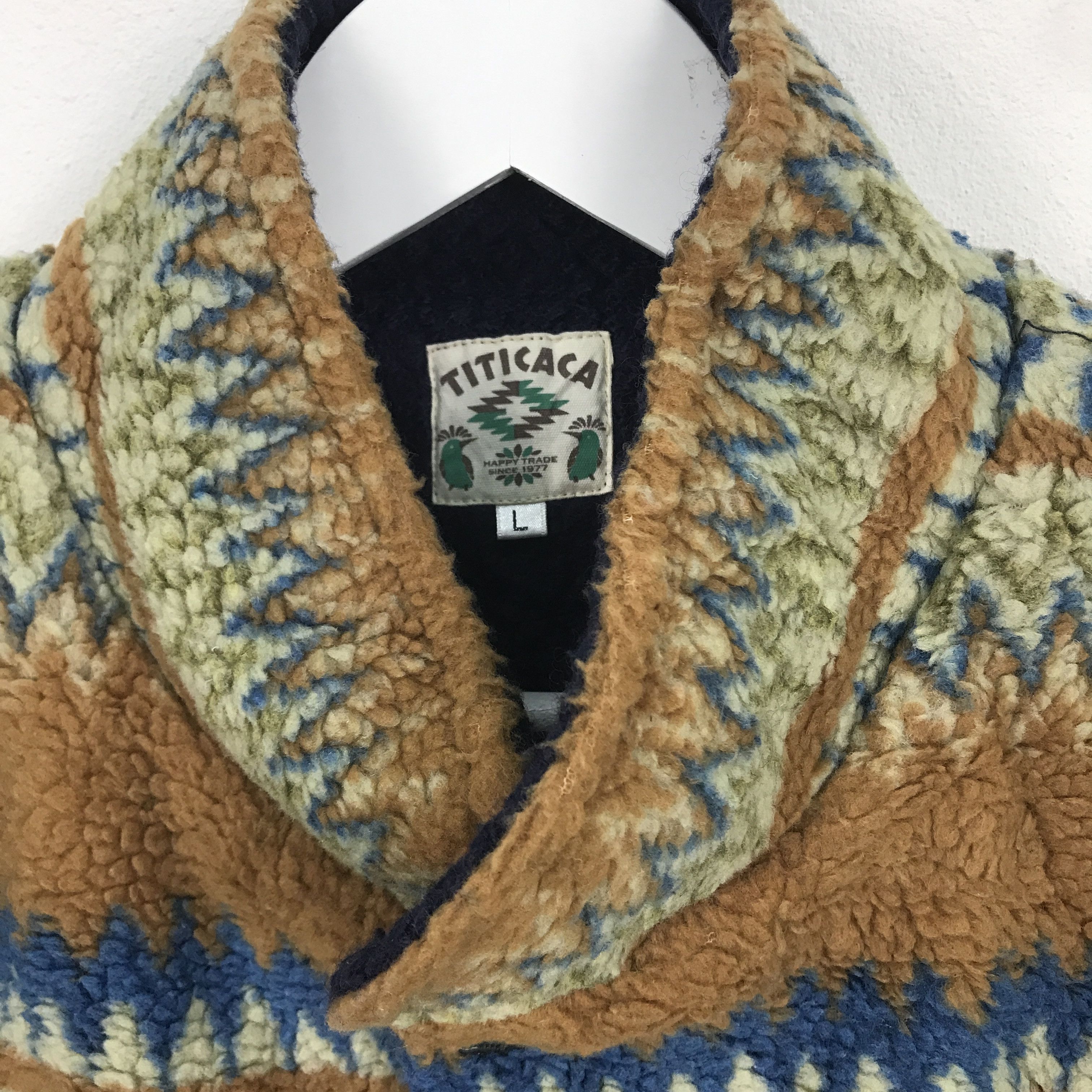 Japanese Brand Rare titicaca vest Size US L / EU 52-54 / 3 - 3 Thumbnail