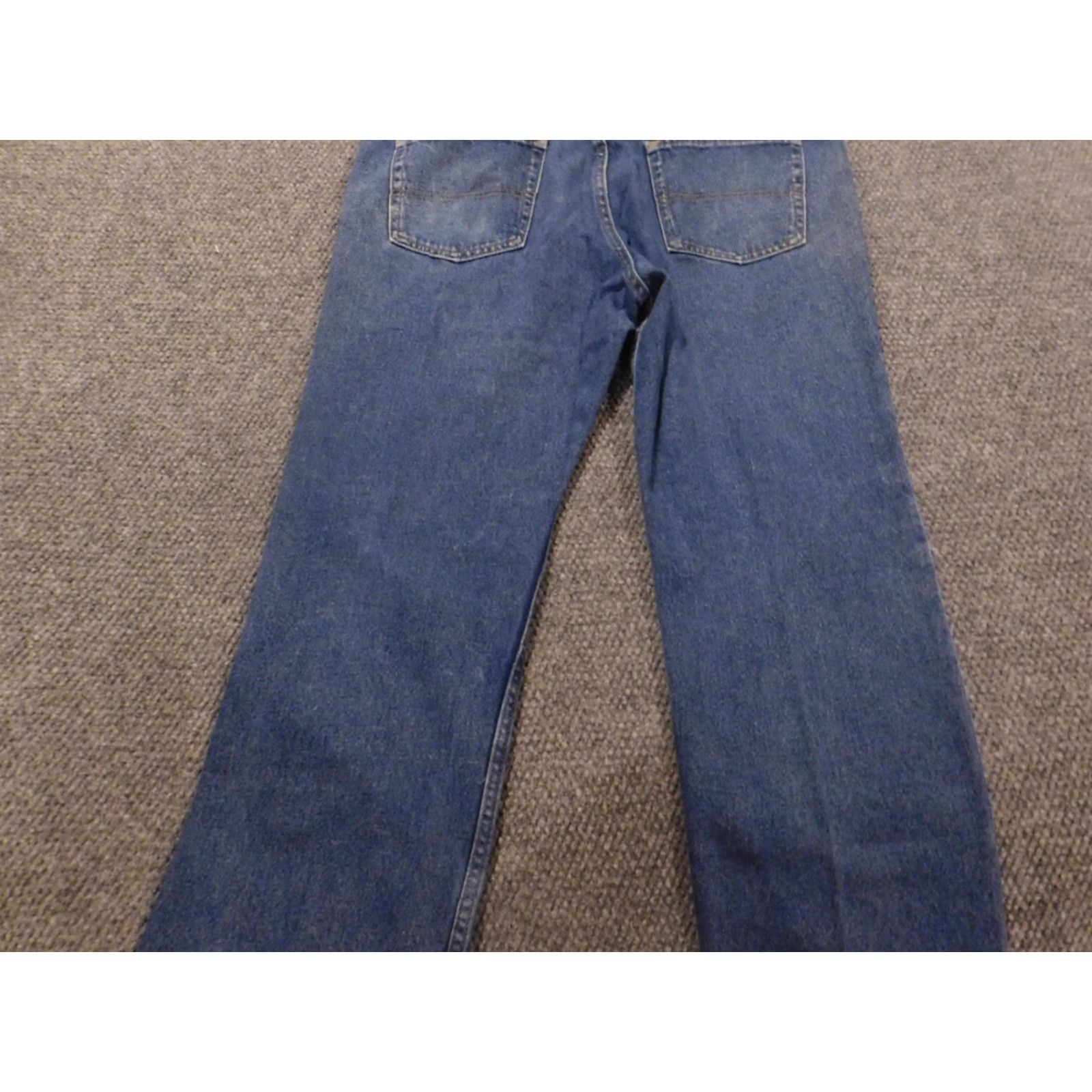 Vintage Urban Pipeline Jeans Mens 38x30 Blue Straight Classic Distressed Jeans 38 Regular Blue Denim Cotton Zip Men Straight 30 In Vintage No Mens Size US 38 / EU 54 - 6 Thumbnail