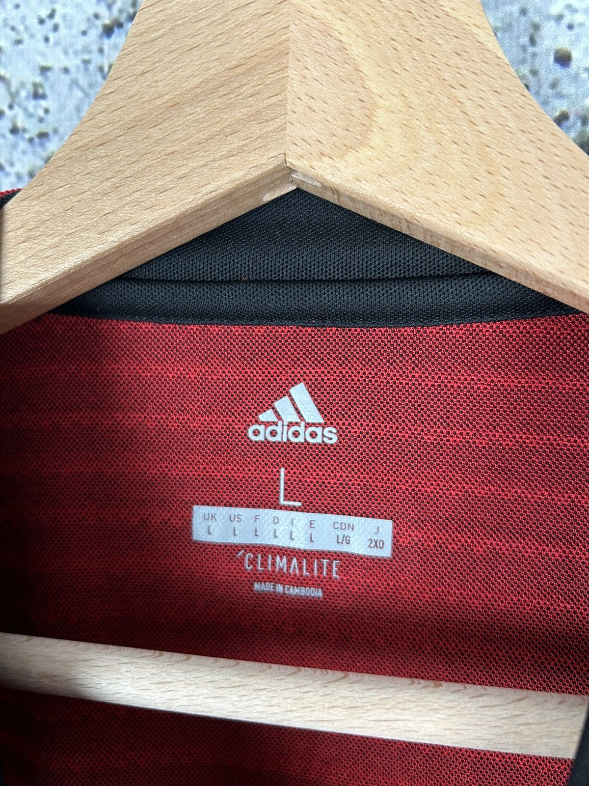 Adidas Manchester United Soccer Jersey Adidas Football Hype Rare Size US L / EU 52-54 / 3 - 5 Thumbnail