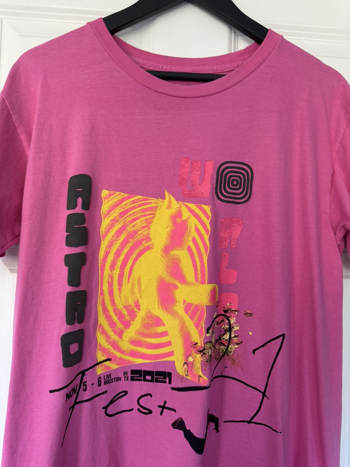 Travis Scott Cactus Jack Travis Scott Astro World Tour T Shirt Utopia Size US M / EU 48-50 / 2 - 2 Thumbnail