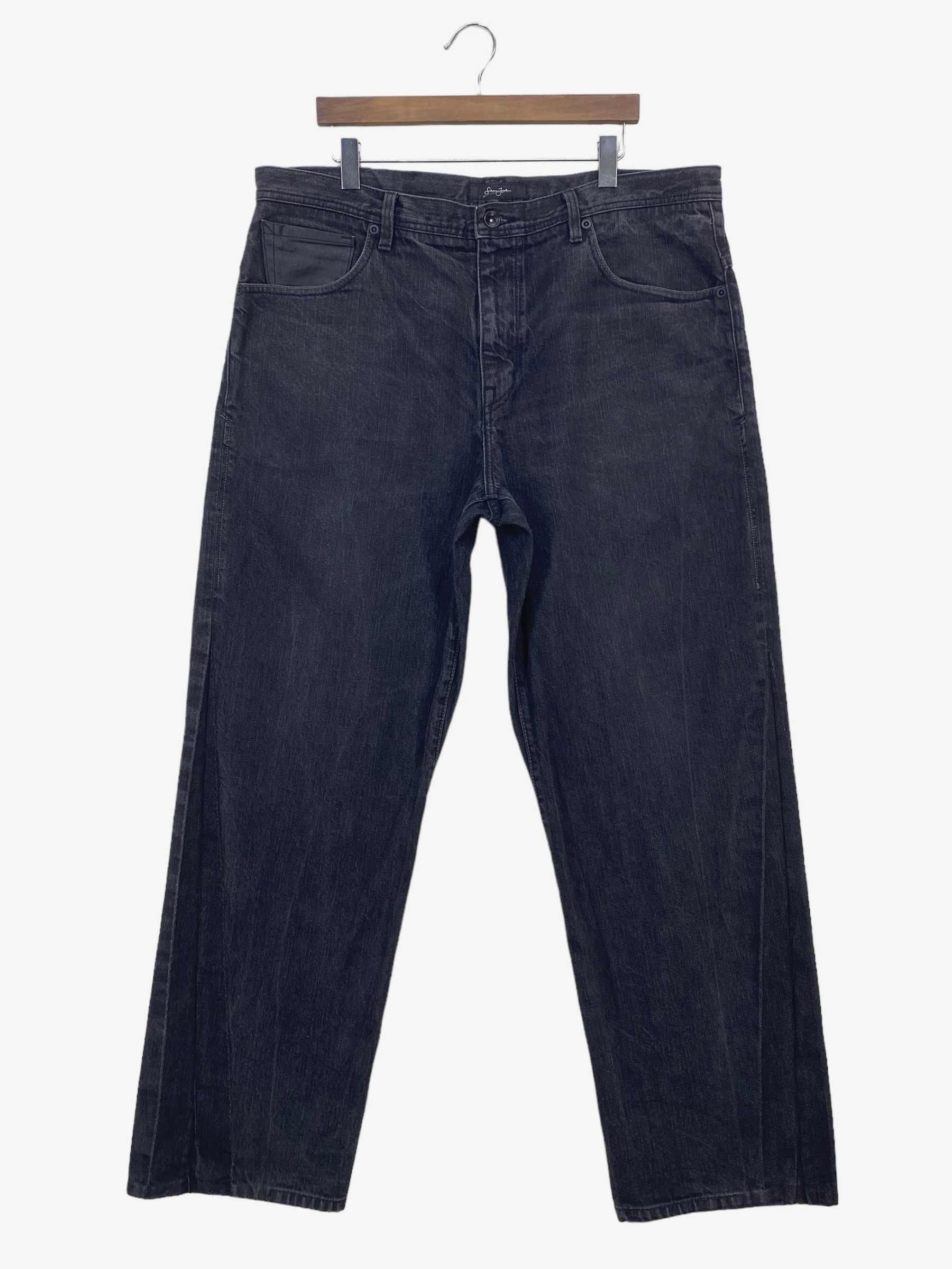 Sean John Sean John Black Baggy Jeans Hip Hop Skateboard Pants Size US 40 / EU 56 - 2 Thumbnail