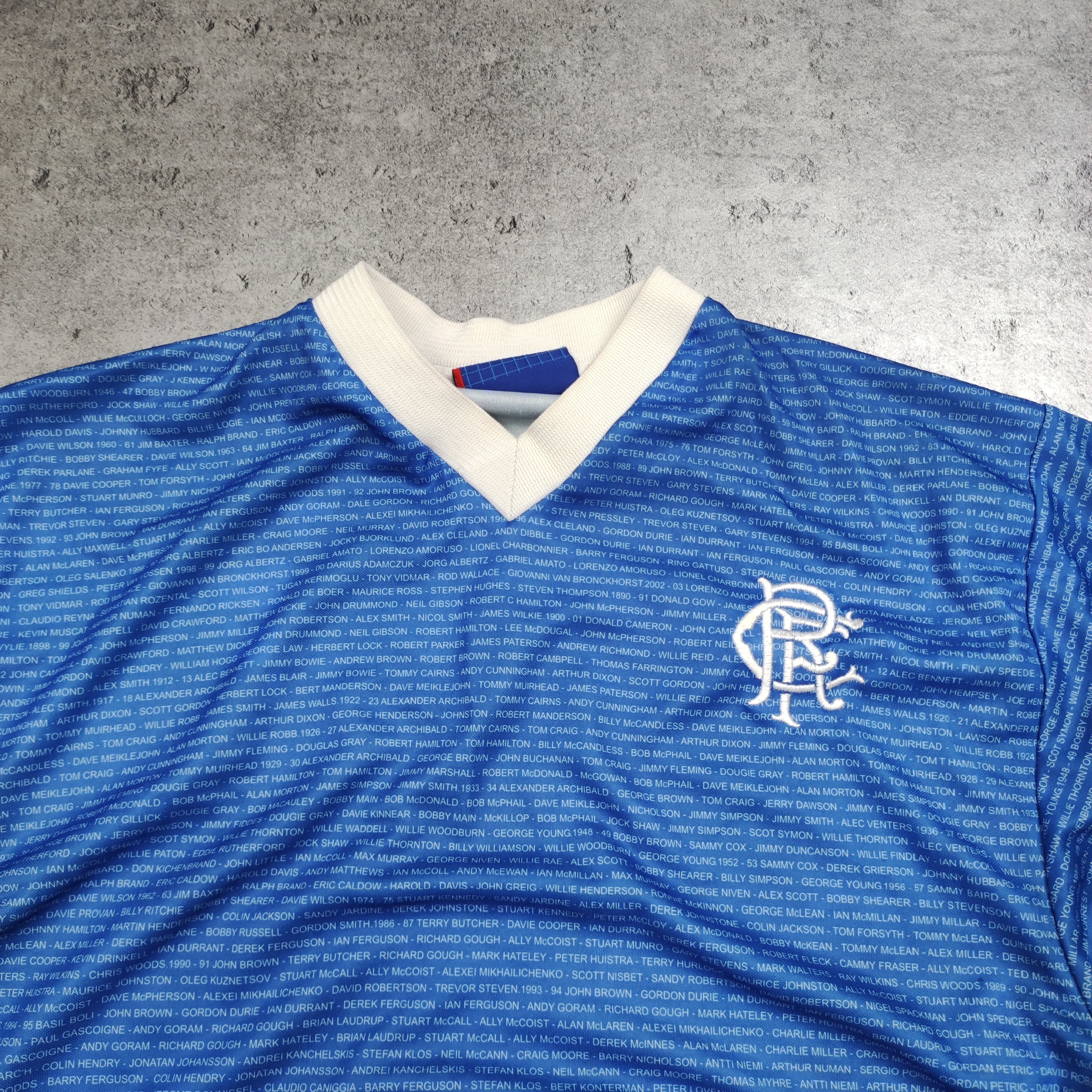 Vintage Vintage RARE 90s Glasgow Rangers Limited Edition Jersey Size US M / EU 48-50 / 2 - 5 Thumbnail