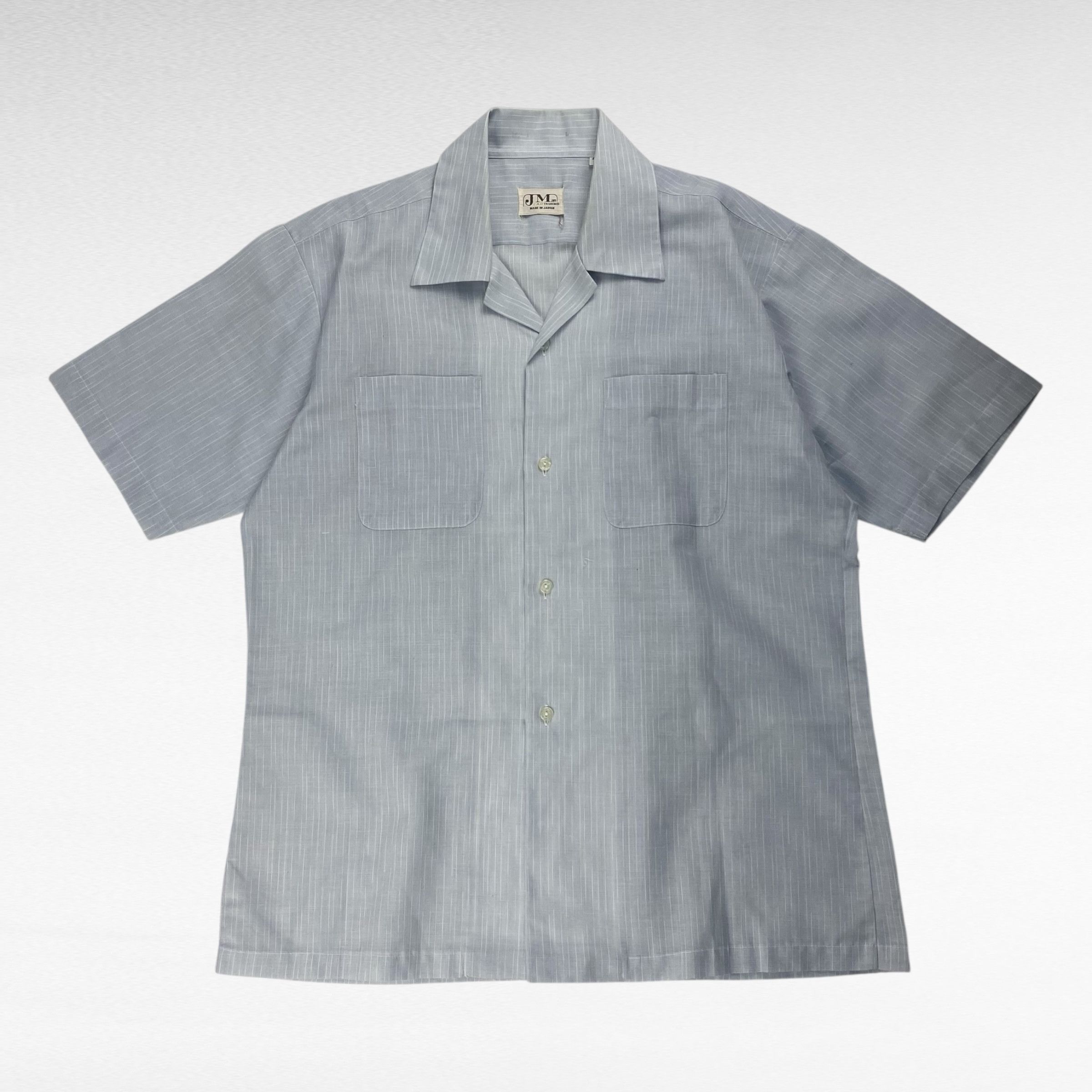 Vintage JM Open Collar Shirt Size L Size US L / EU 52-54 / 3 - 1 Thumbnail