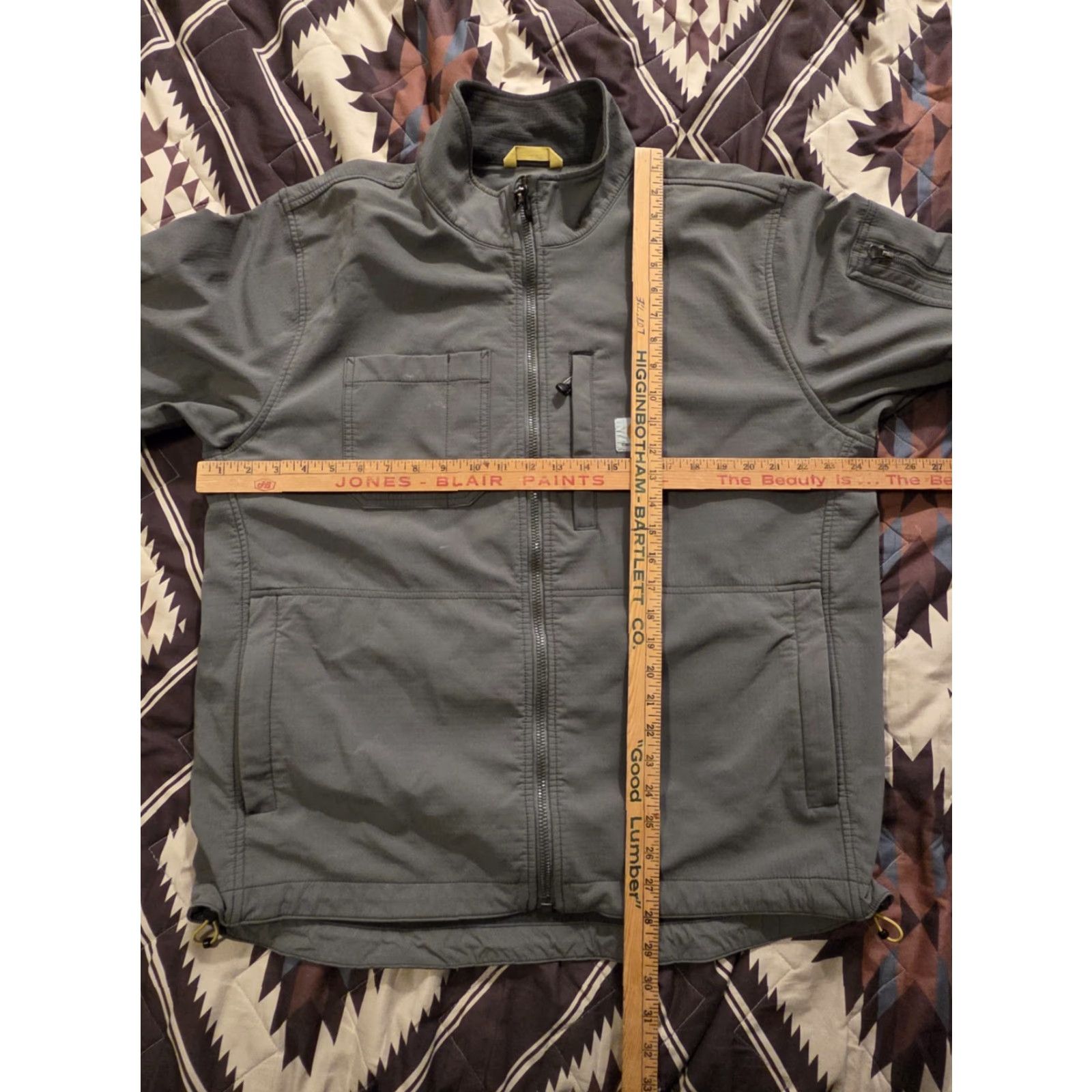 Carhartt Carhartt 102703 022 Rough Cut Soft Shell Full Zip Jacket Gray Men's XL Size US XL / EU 56 / 4 - 6 Thumbnail