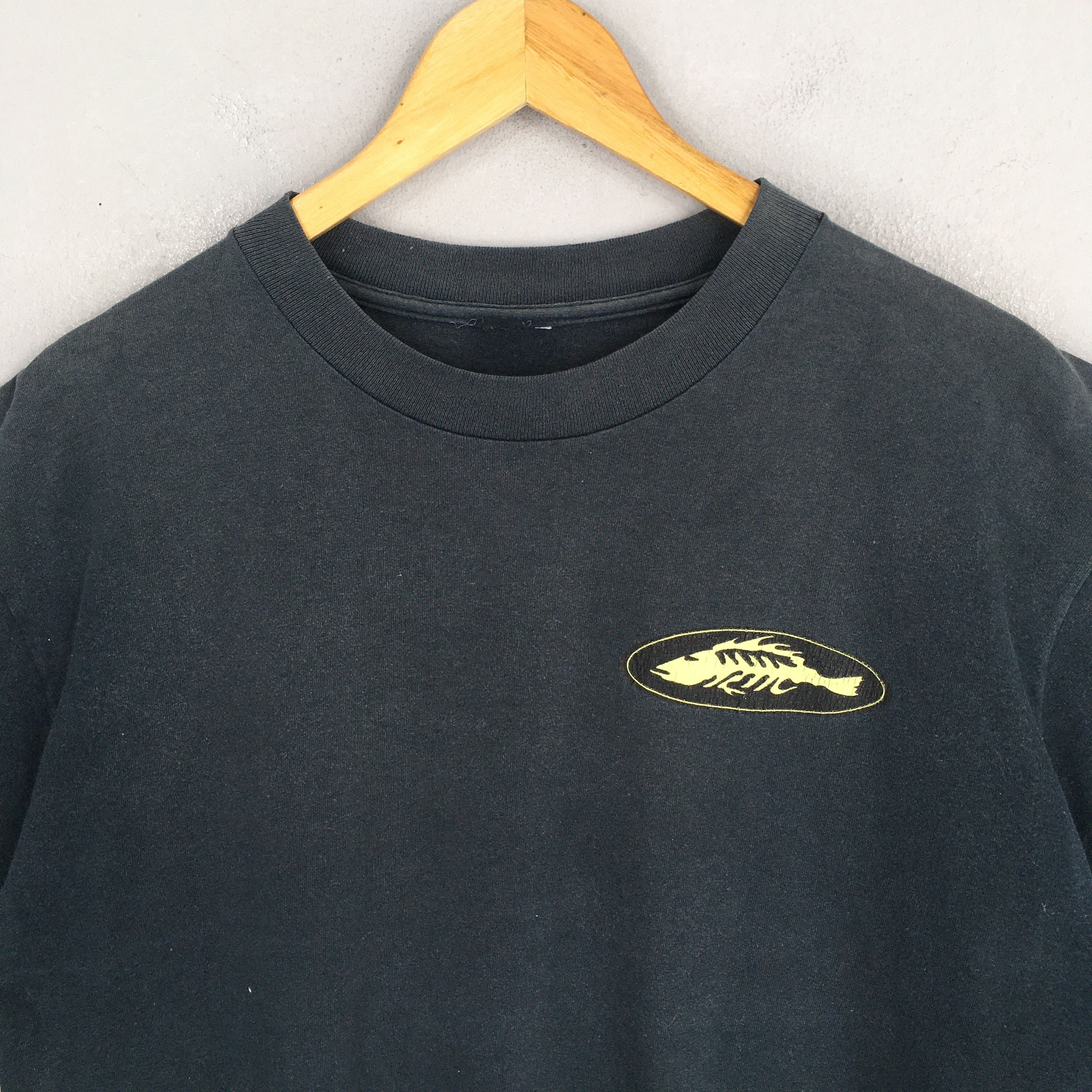 Powell Peralta Vintage 90's Bronze Age Fishbone Skate Black T shirt Medium Size US M / EU 48-50 / 2 - 4 Thumbnail