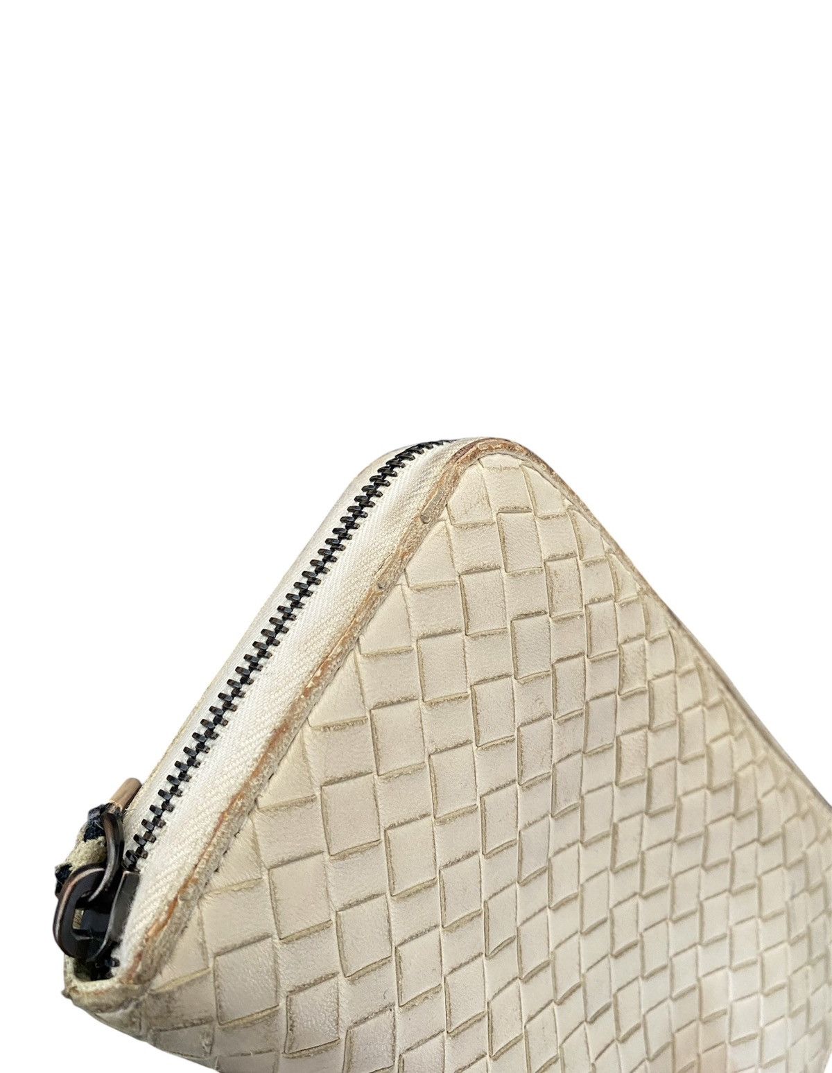 Bottega Veneta Bottega Veneta Intrecciato Lambskin Zip Around Long Wallet Size ONE SIZE - 3 Thumbnail