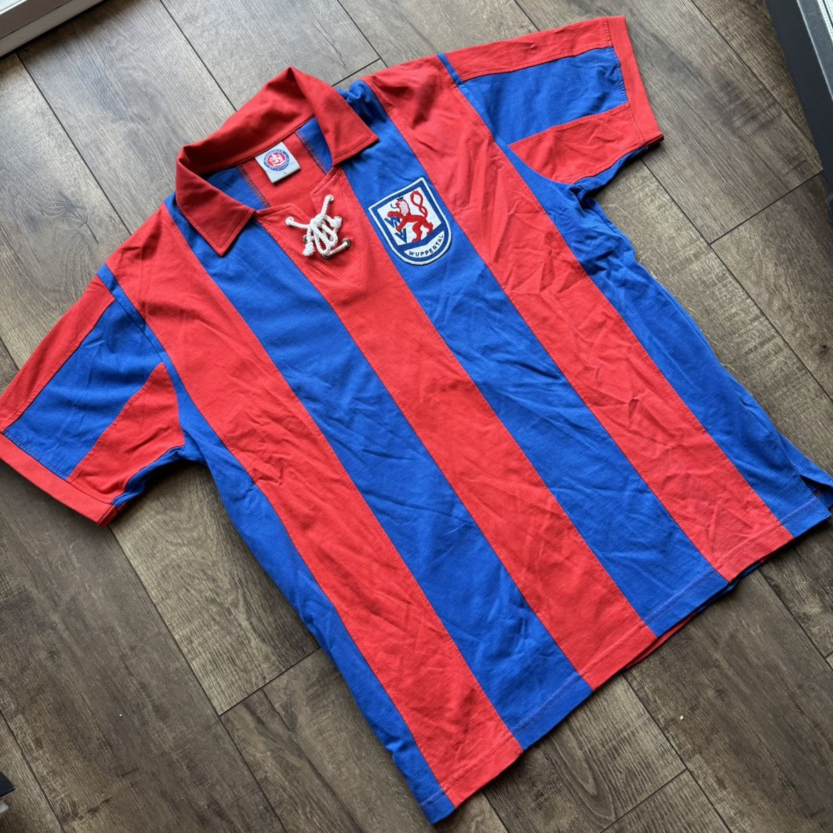 Vintage Wuppertaler SV 1972-73 vintage kit 70s Germany soccer jersey Size US L / EU 52-54 / 3 - 5 Thumbnail