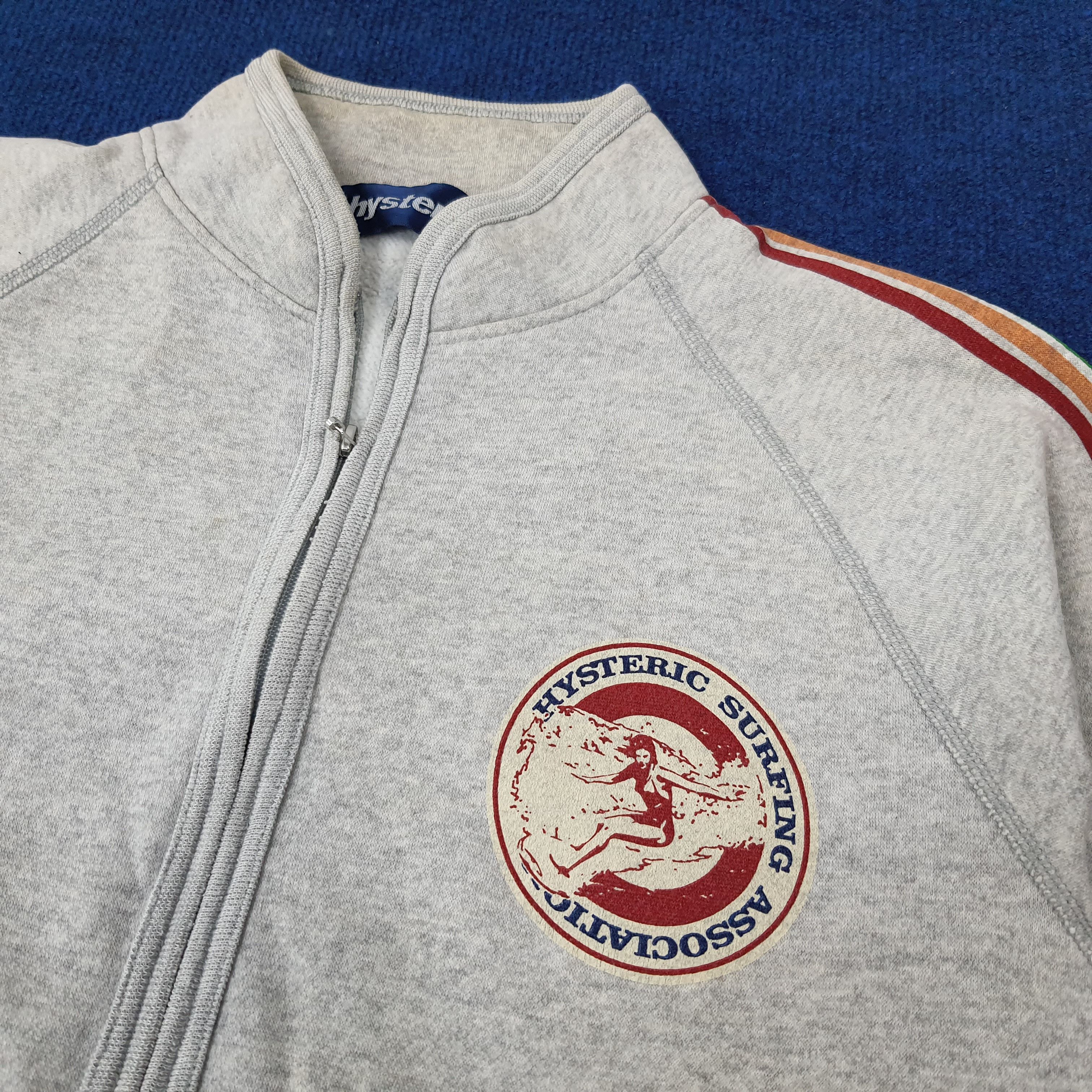 Hysteric Glamour × Japanese Brand × Vintage Vintage Hysteric Glamour Japanese Brand Zipper Sweatshirt Size US S / EU 44-46 / 1 - 4 Thumbnail
