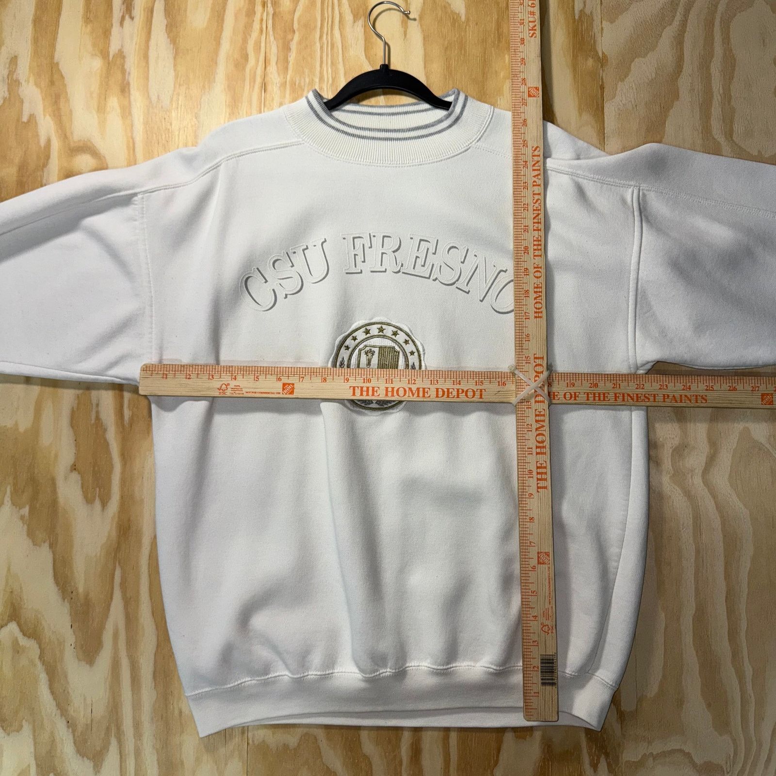Vintage Vintage Y2K CSUF Fresno state university 1990s sweatshirt Size US L / EU 52-54 / 3 - 4 Thumbnail