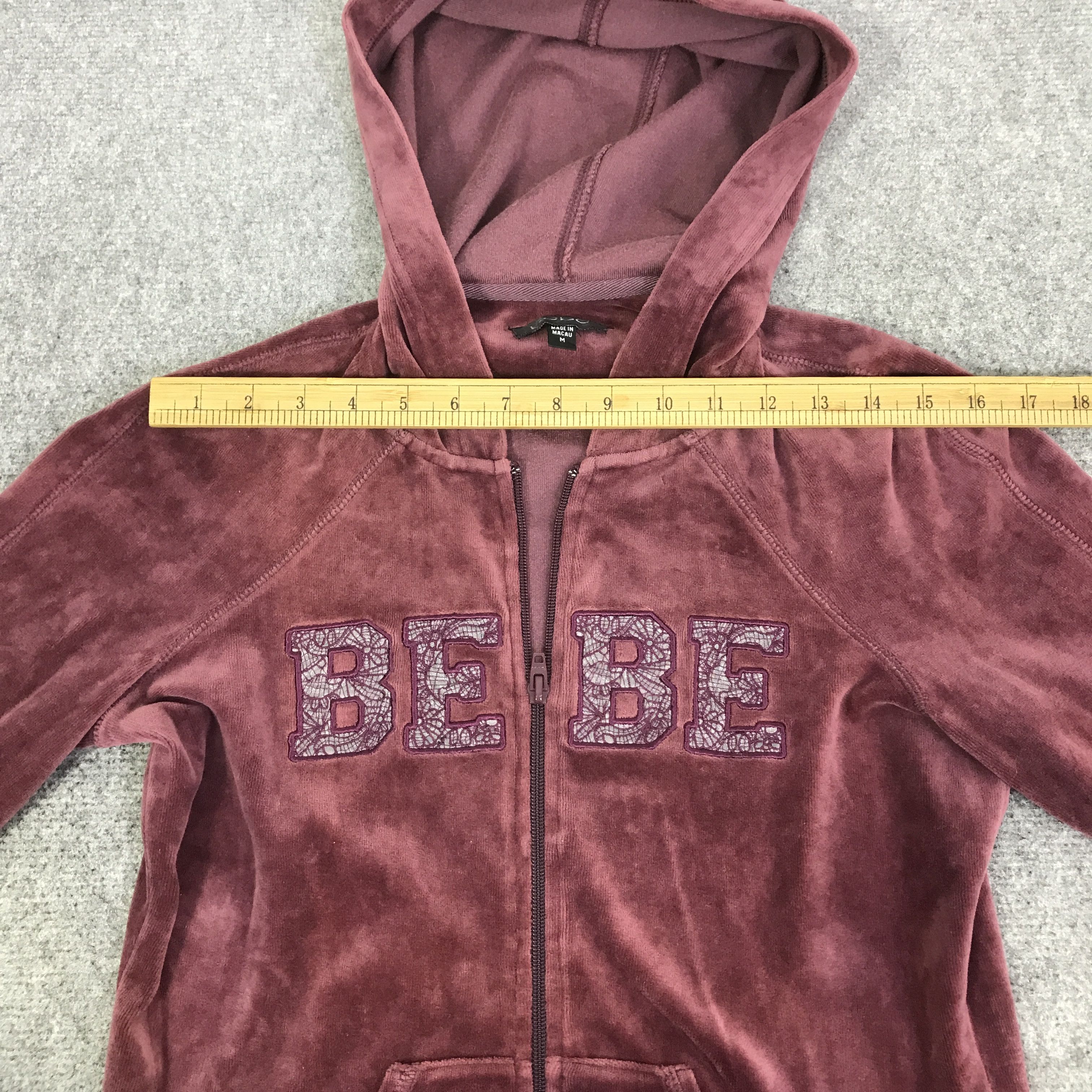 Japanese Brand VTG BEBE BIG LOGO SWEATHIRT JACKET K84B2 Size US S / EU 44-46 / 1 - 5 Thumbnail