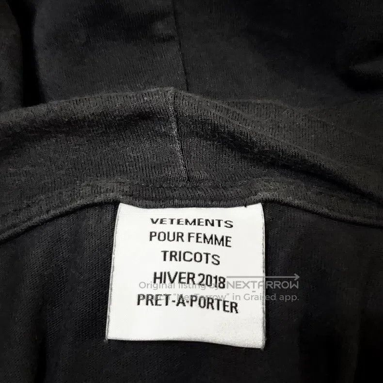 Vetements Vetements hoodie Size US M / EU 48-50 / 2 - 4 Thumbnail