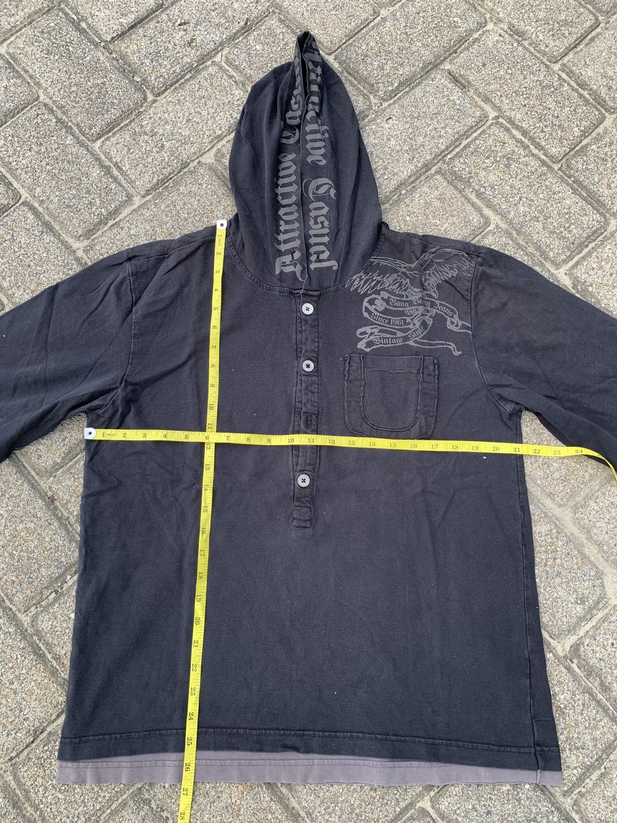 Japanese Brand Y2k Double Layer Bang Bang Ifsix Lgb Stlye Longsleeve Size US L / EU 52-54 / 3 - 5 Thumbnail
