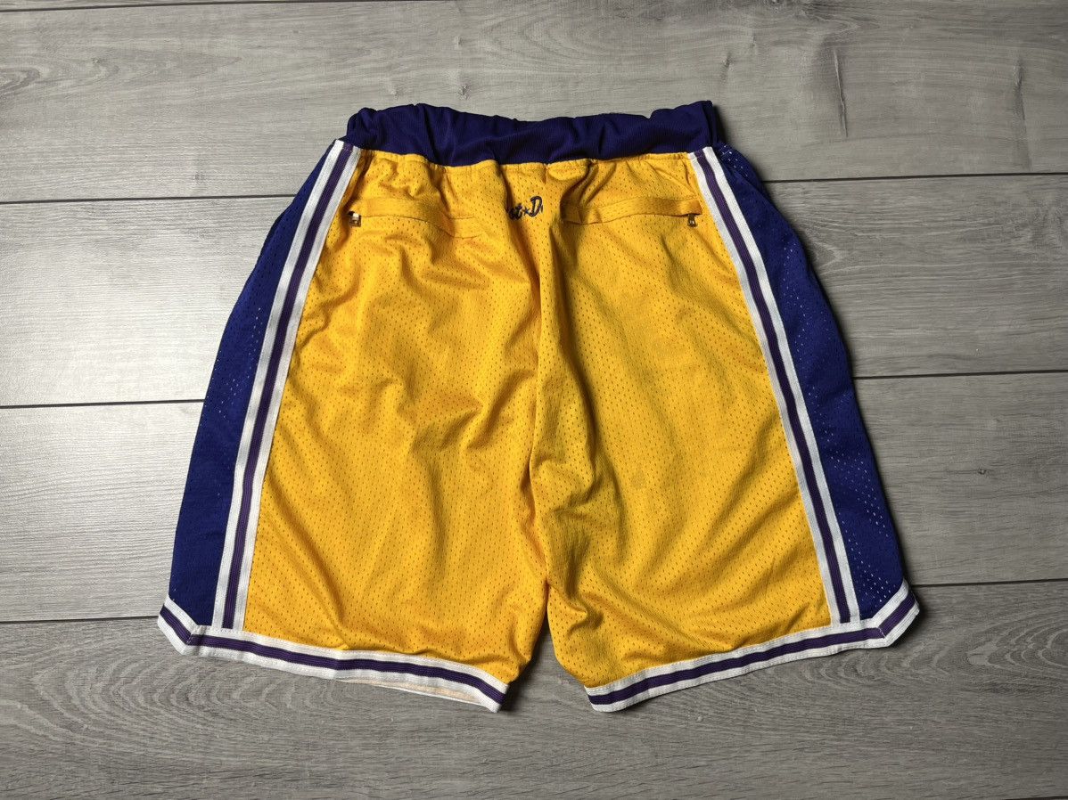 Just Don Just Don NBA Los Angeles Lakers Shorts 1996/7 size Large Size US 34 / EU 50 - 4 Thumbnail