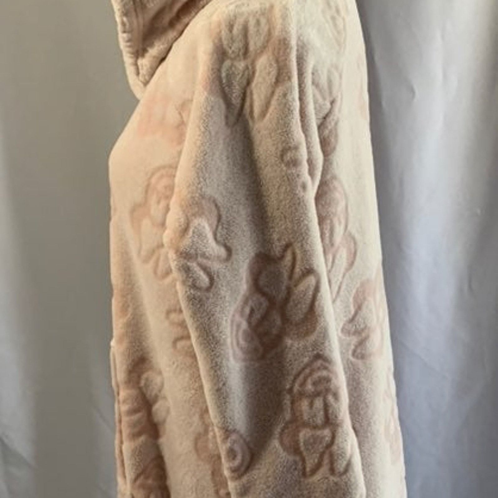 Disney Disney Womens size Large Tunic Hooded Top Fleece Cozy Pink Size L / US 10 / IT 46 - 4 Thumbnail