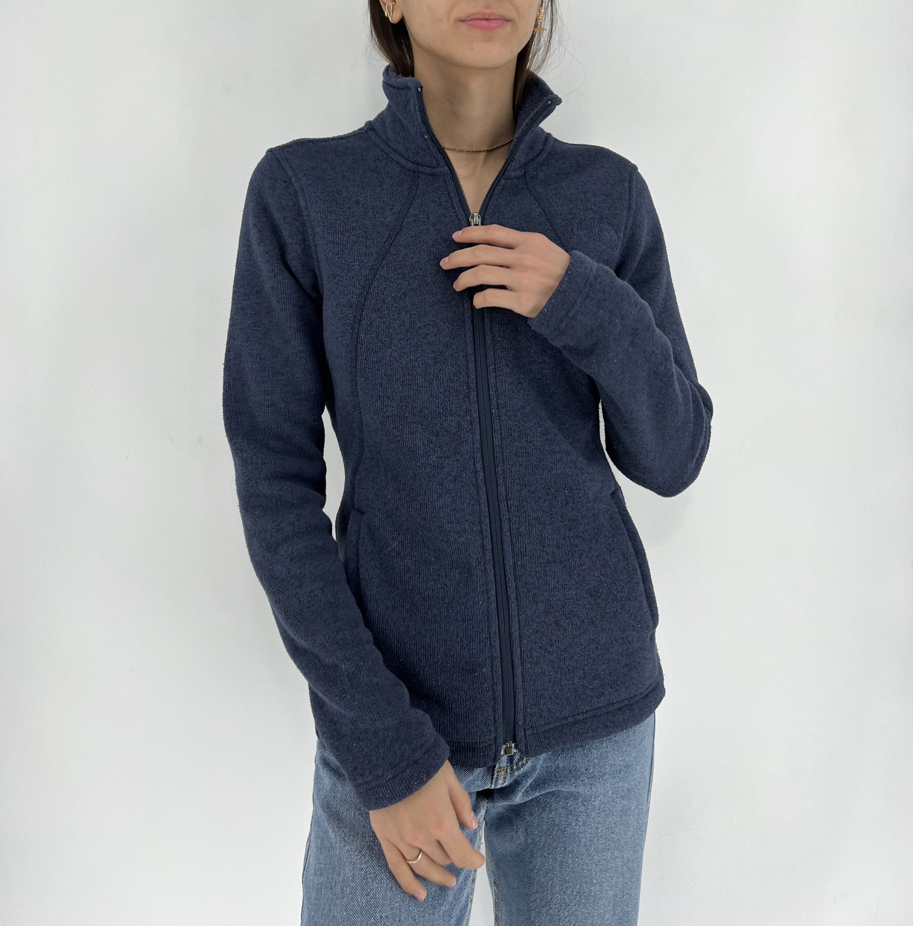 The North Face × Vintage The North Face Womens Quarter Zip Fleece Size S Size S / US 4 / IT 40 - 1 Thumbnail