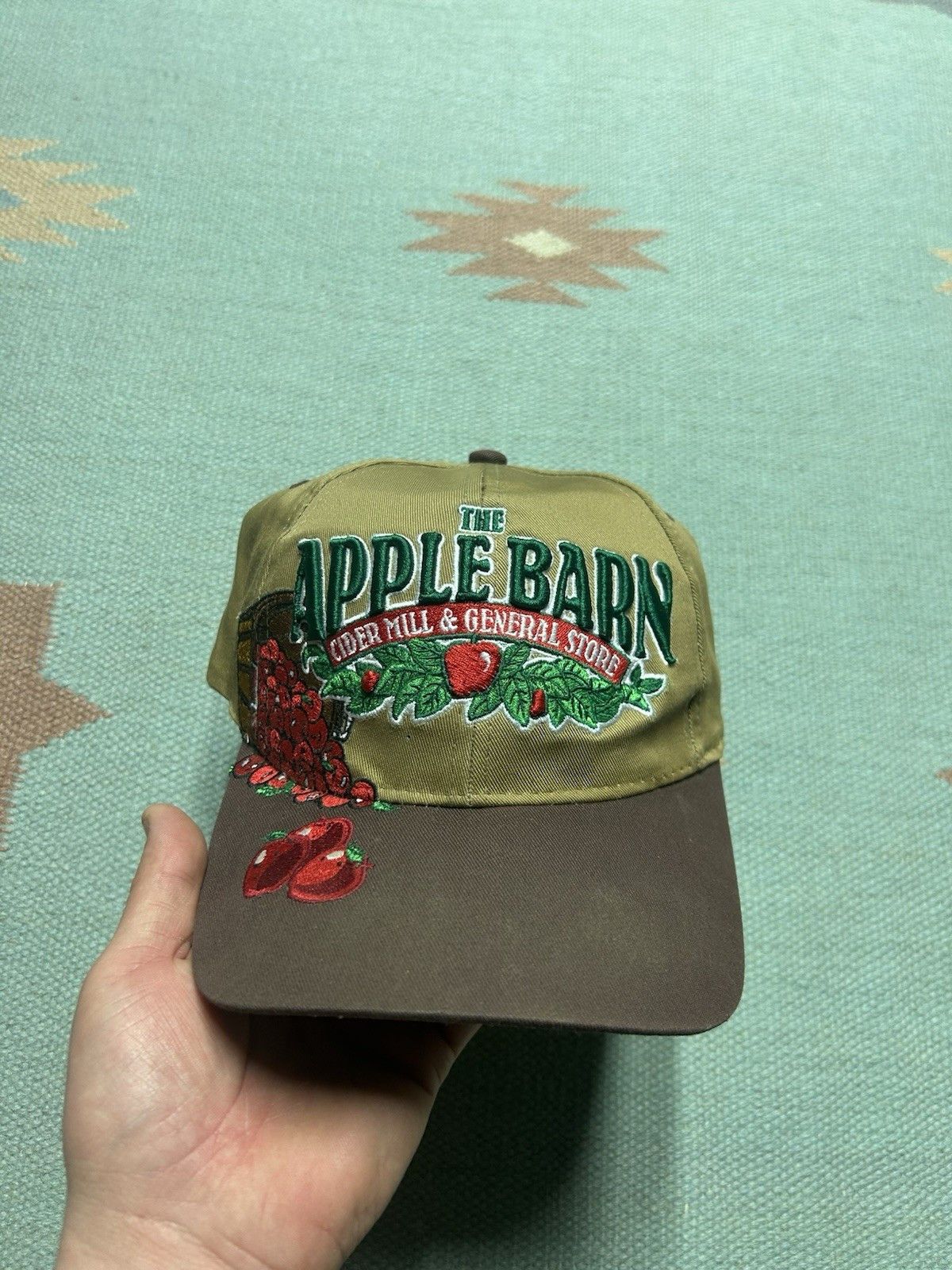 Vintage Vtg hat the apple barn cider mill general store Tennessee Size ONE SIZE - 2 Thumbnail