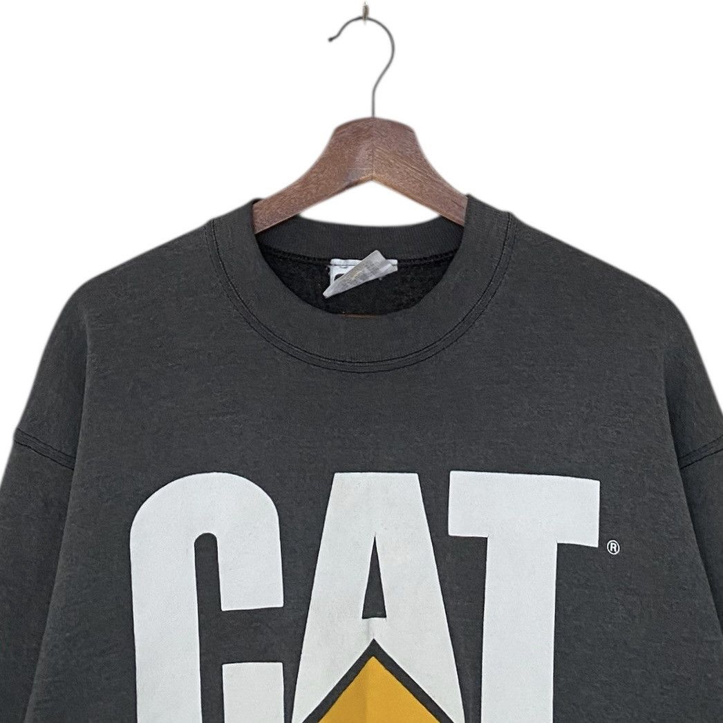 Vintage Vintage Brand Carterpillar Made In Usa Sweatshirt 1990s Size US M / EU 48-50 / 2 - 7 Thumbnail
