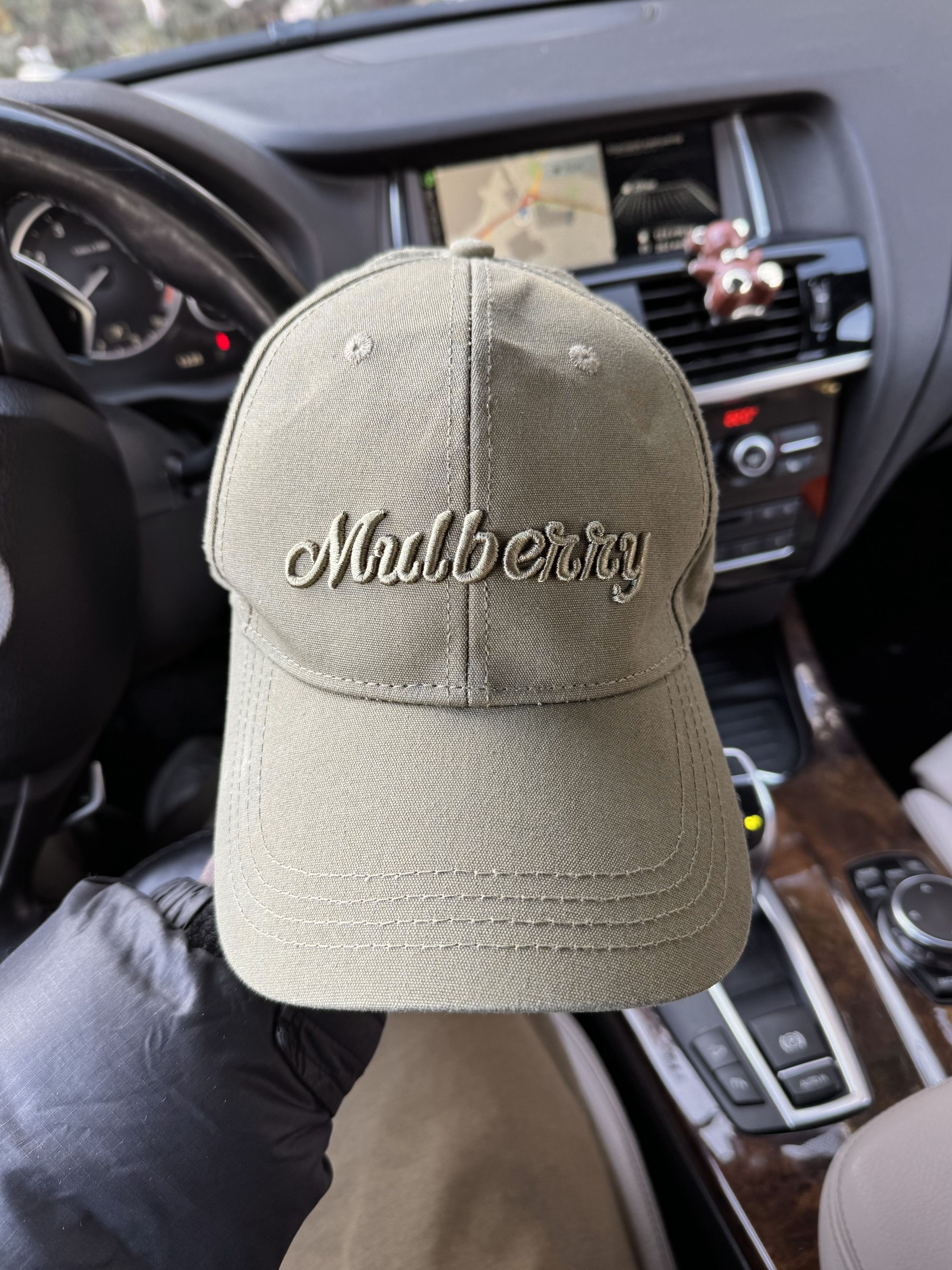 Mulberry Mulberry Embroidered Logo Baseball Cap Hat Size ONE SIZE - 1 Thumbnail